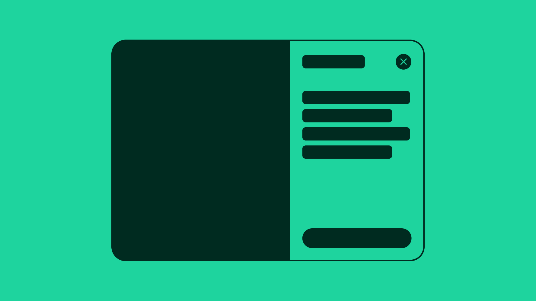 Stylized artwork of a panel.