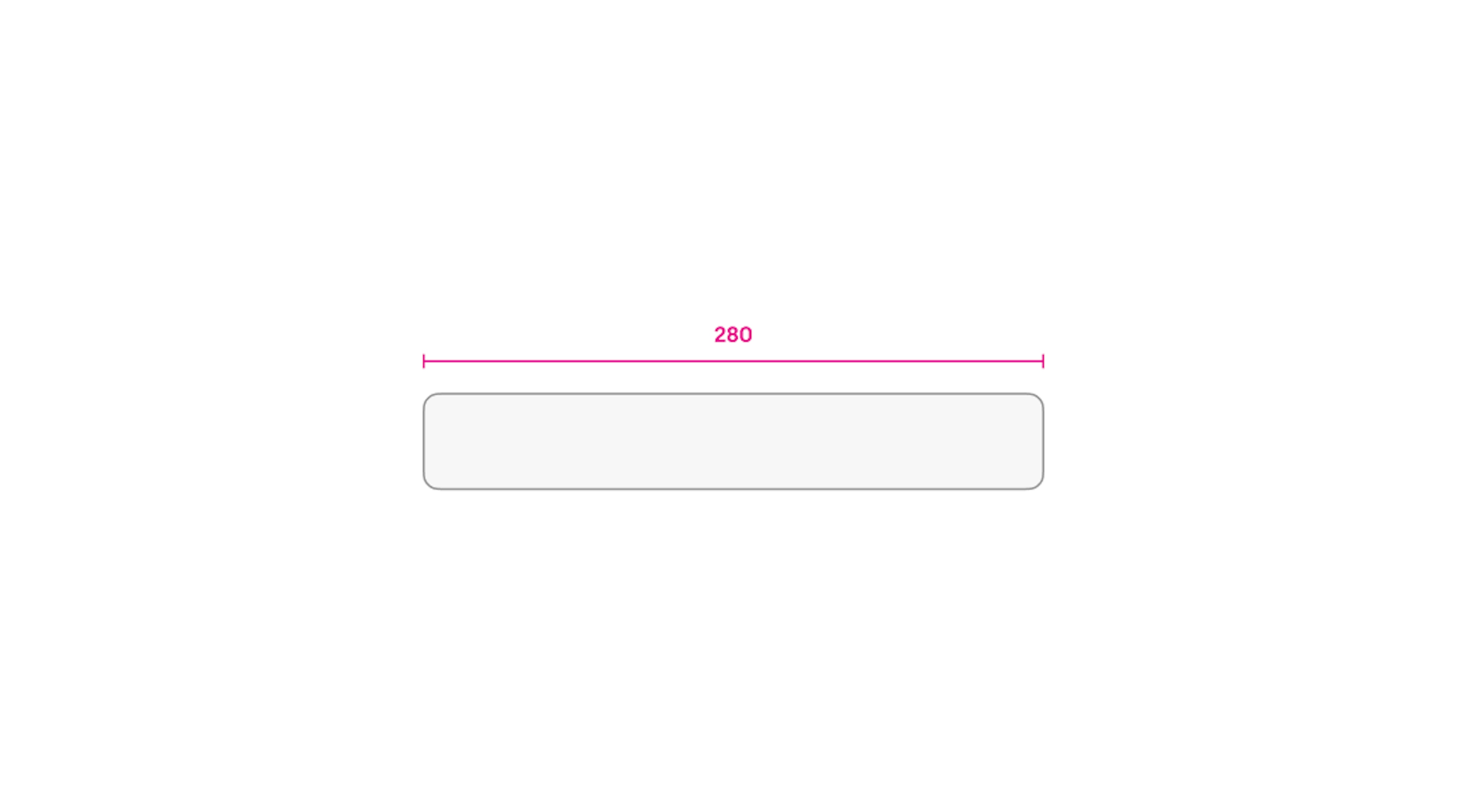 A max width of 280px is applied to a dropdown field.