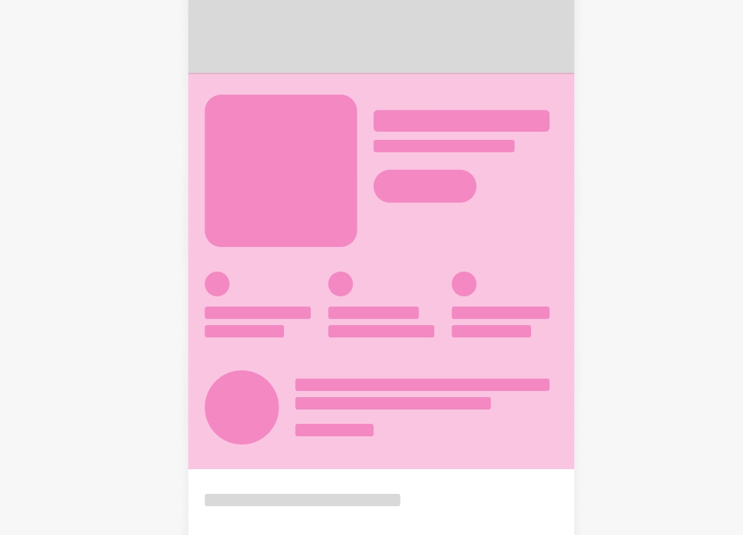 Zoomed in wireframe of the middle portion of the email which has a seed item, education module, and seller module.