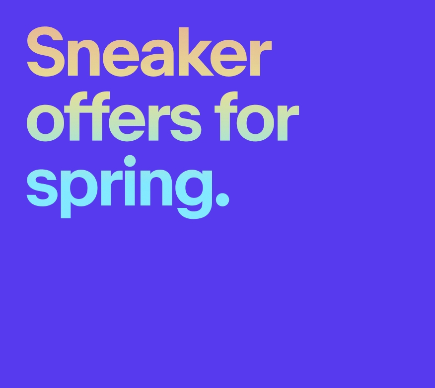 Text in an orange, yellow, and blue linear gradient against a deep purple background.