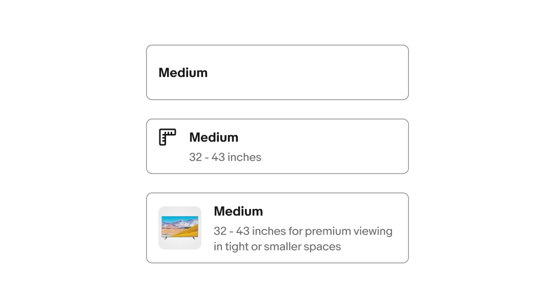 A text toggle button, an icon toggle button, and an image toggle button are shown with titles.