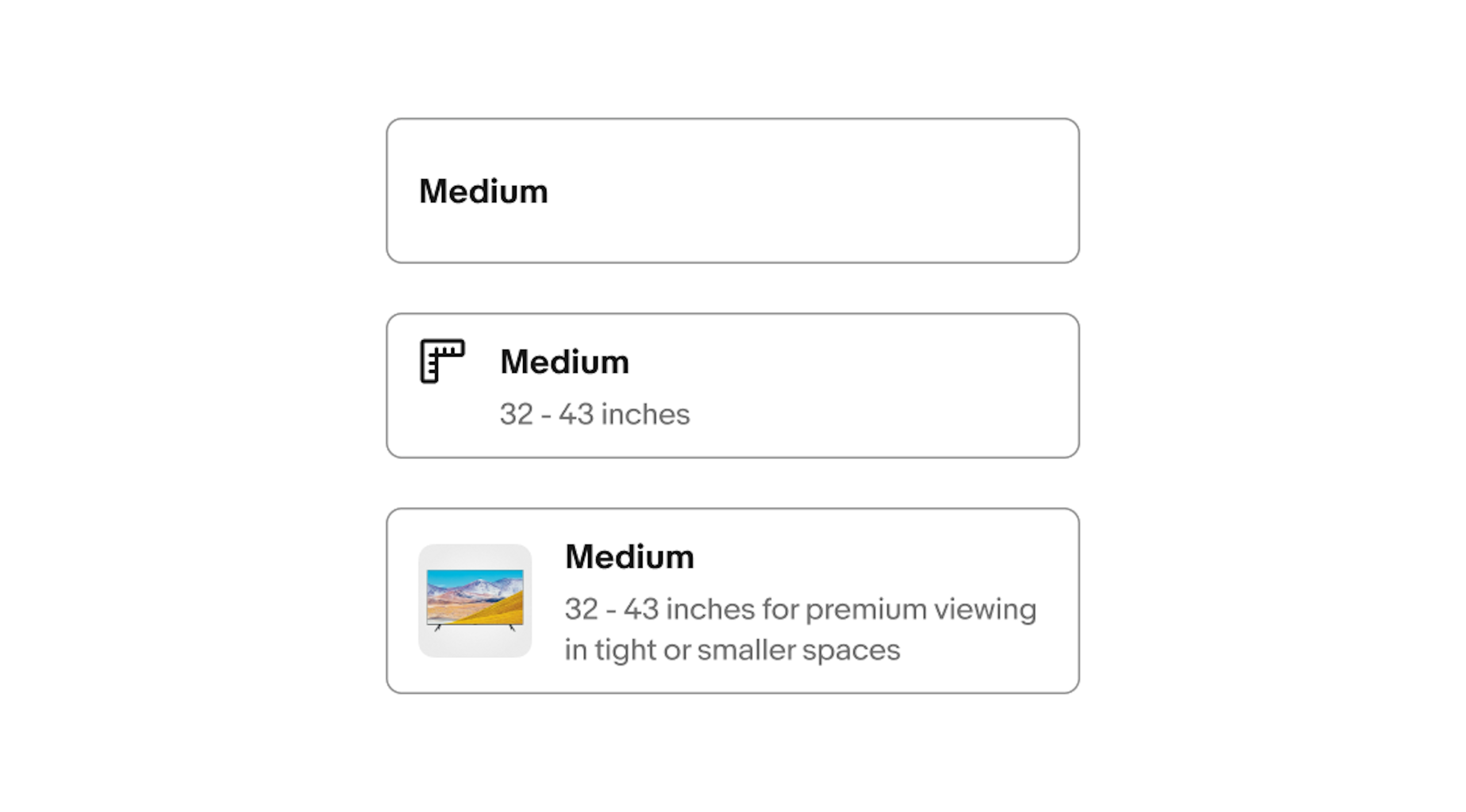 A text toggle button, an icon toggle button, and an image toggle button are shown with titles. 