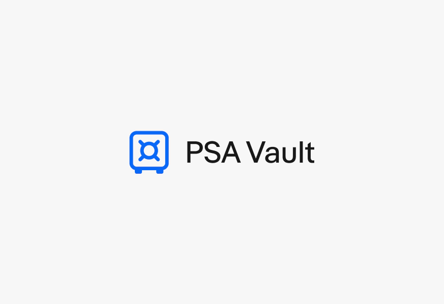 A vault icon next to “PSA Vault”.