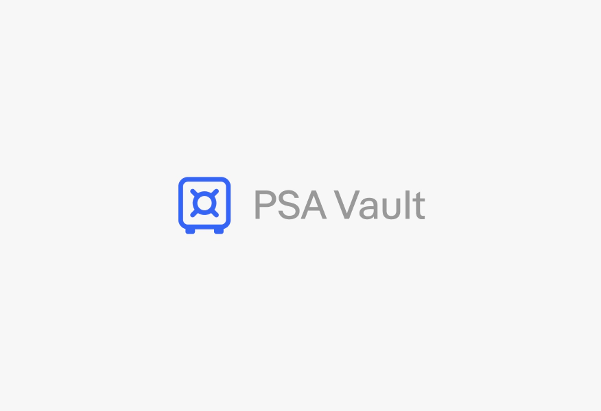 A blue icon next to gray text.