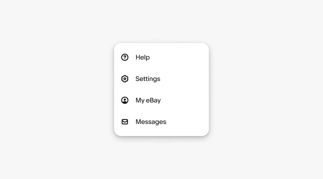 Menu listing Replace, Generate with AI, Edit, Remove, each paired with minimal icons.