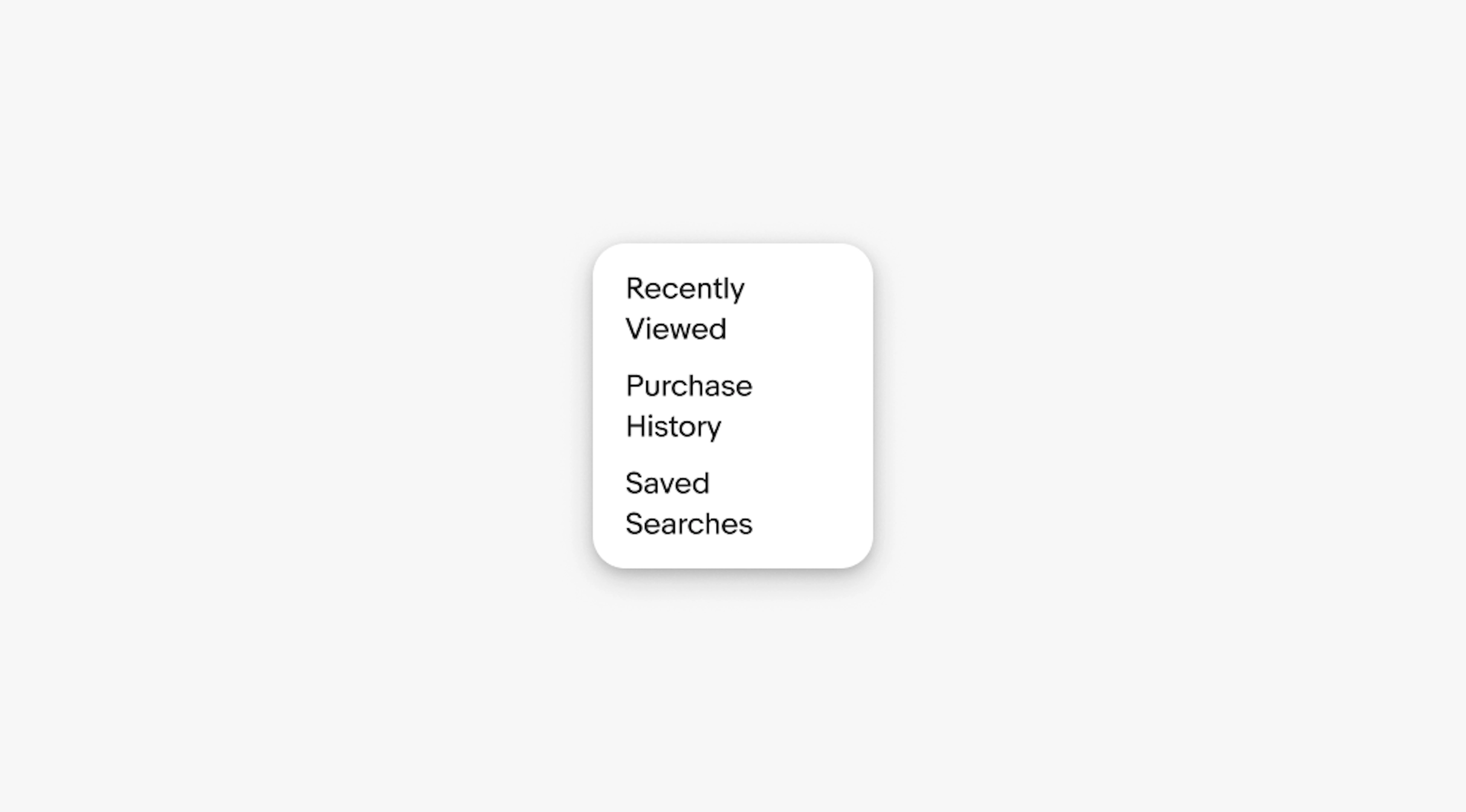 Menu with multi‑line labels demonstrating text overflow; “Price: Lowest to highest” selected; includes price and duration sort options.