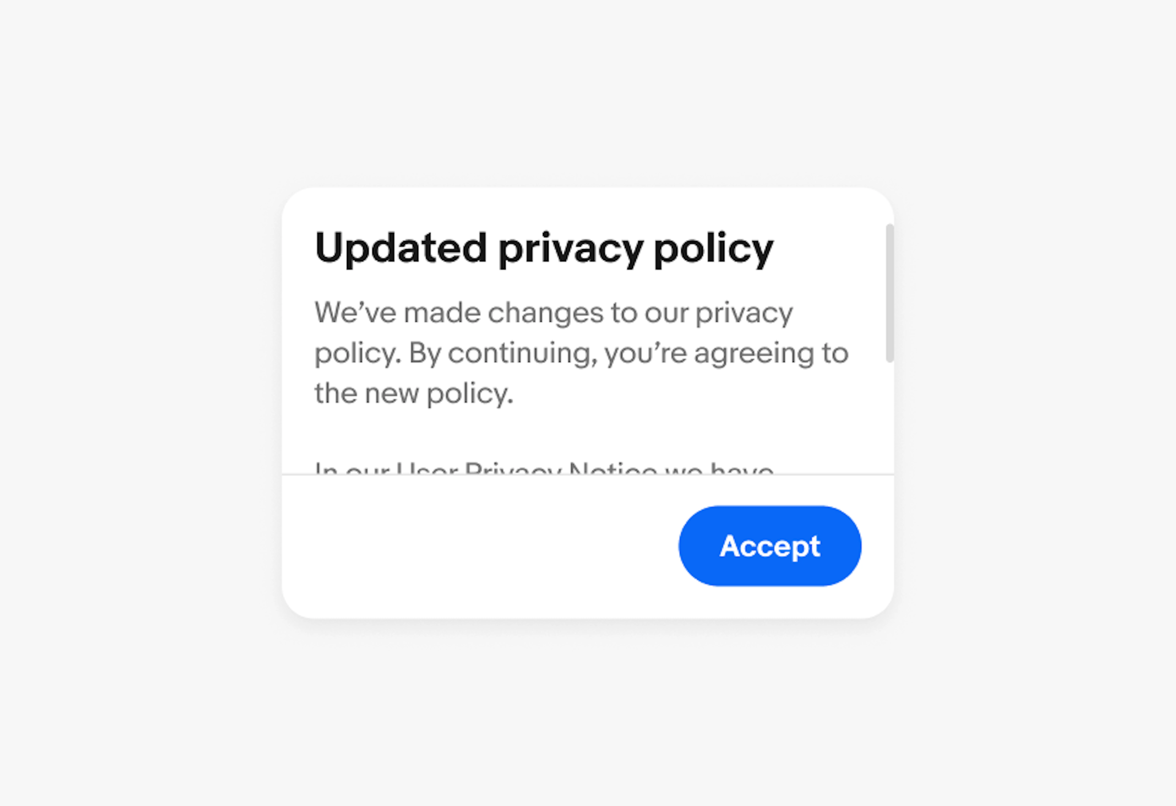 A dialog with both a vertical scroll on the dialog content itself and a horizontal scroll on just a section of content.