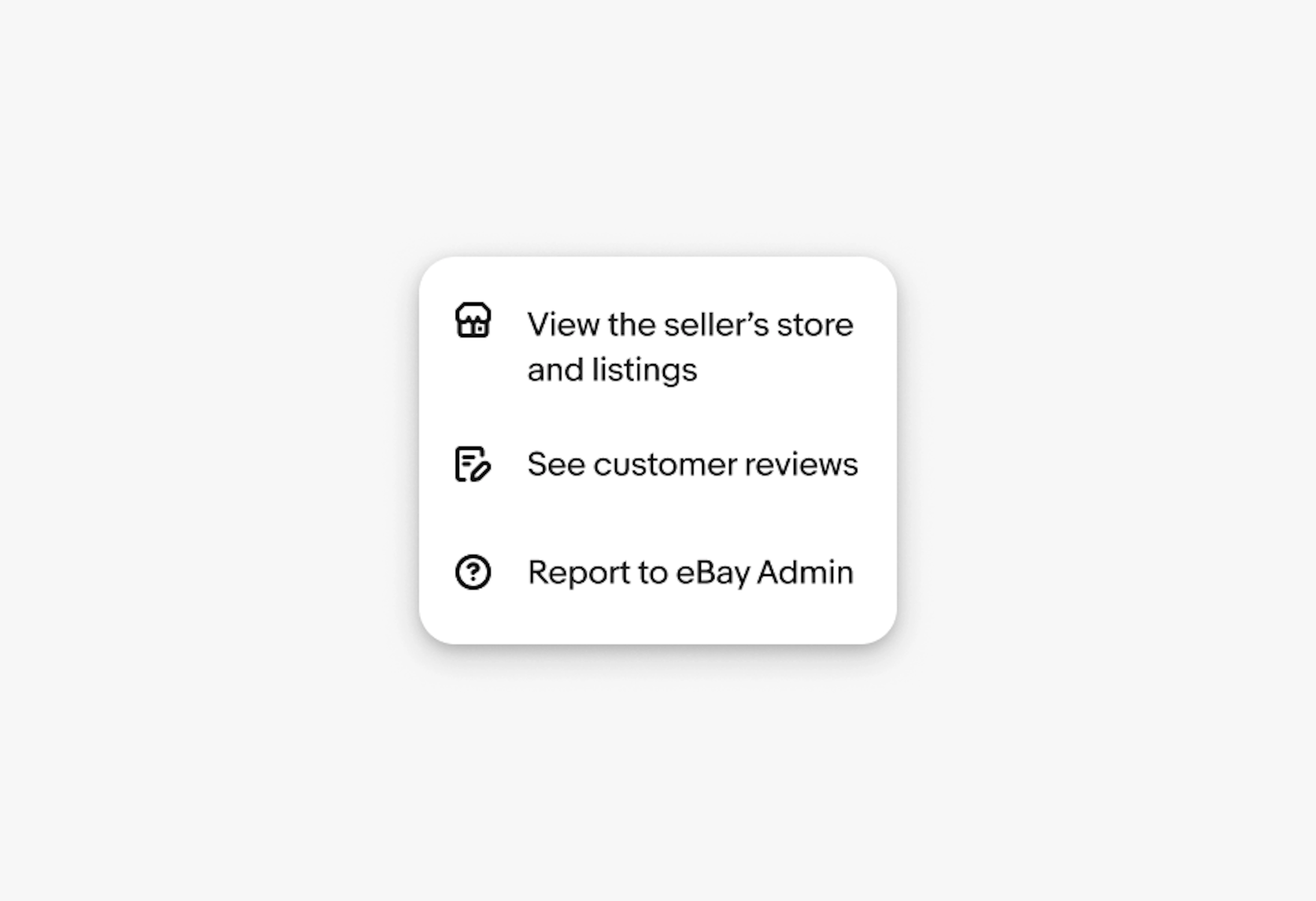 Menu with longer labels: Replace the selected item, Generate new content with AI, Edit this item, Remove this item. 