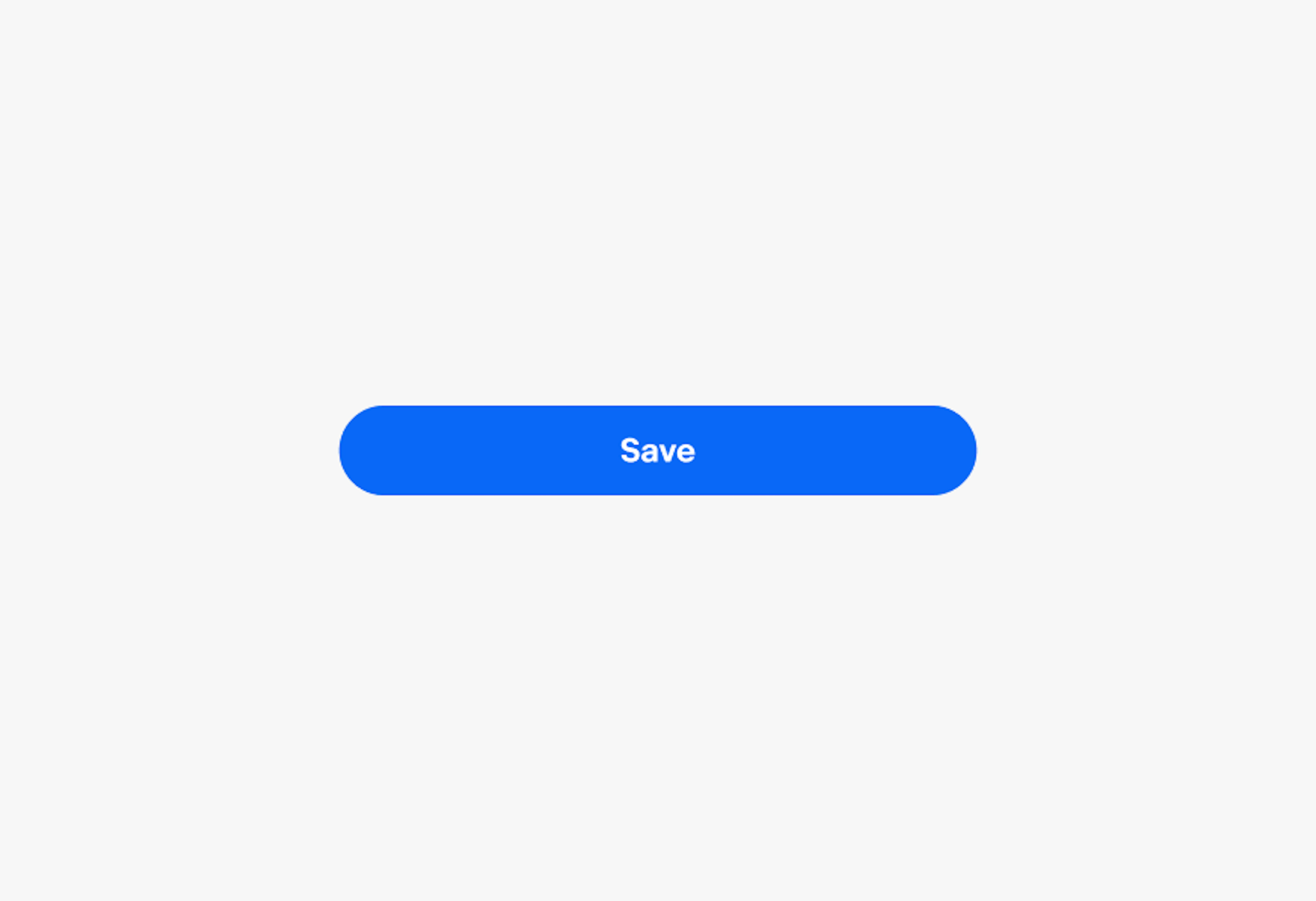 A button with “background/accent” as the color and “Save” as the action.
