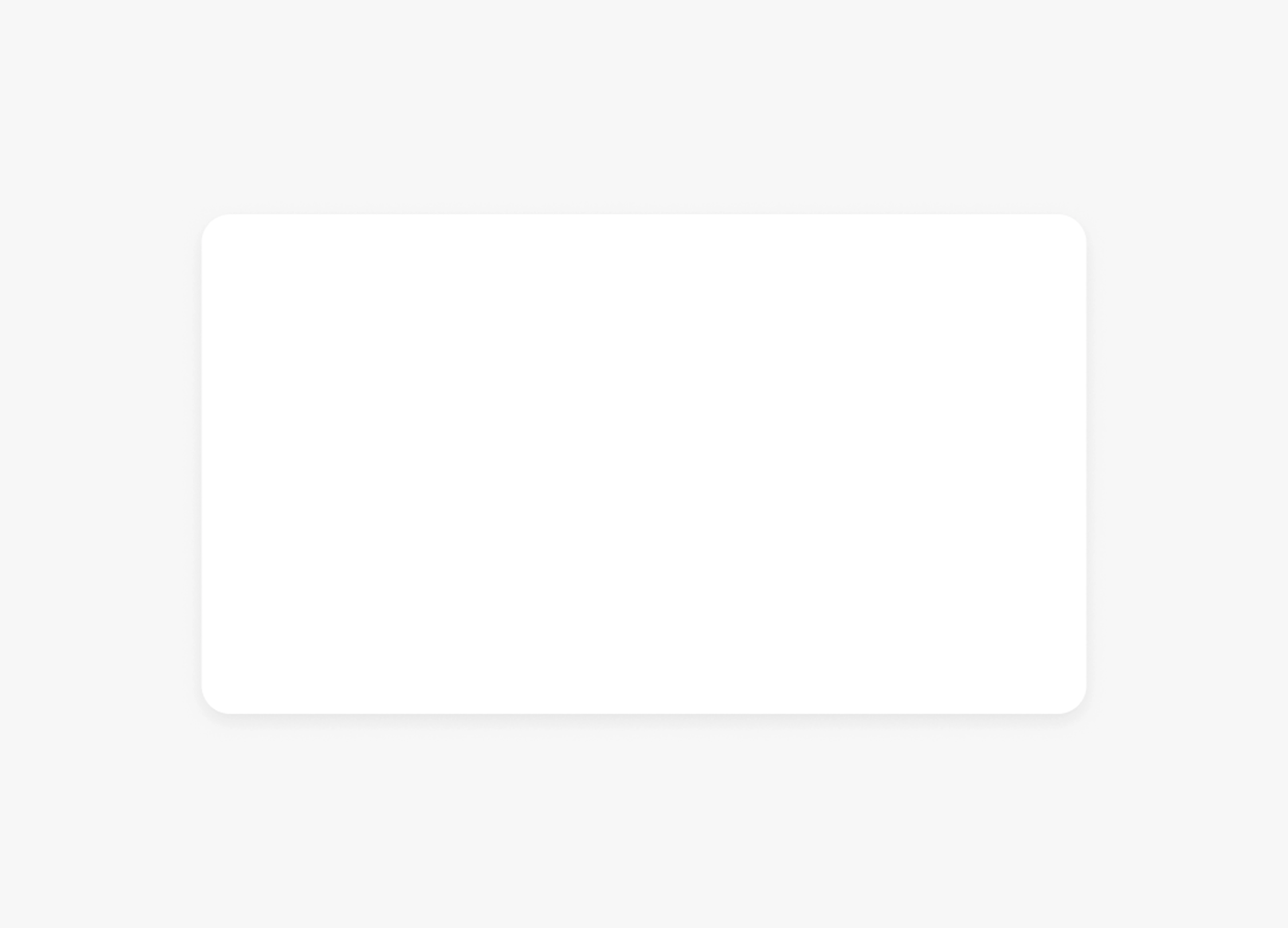 A standard dialog container showing a elevated, modal surface. 