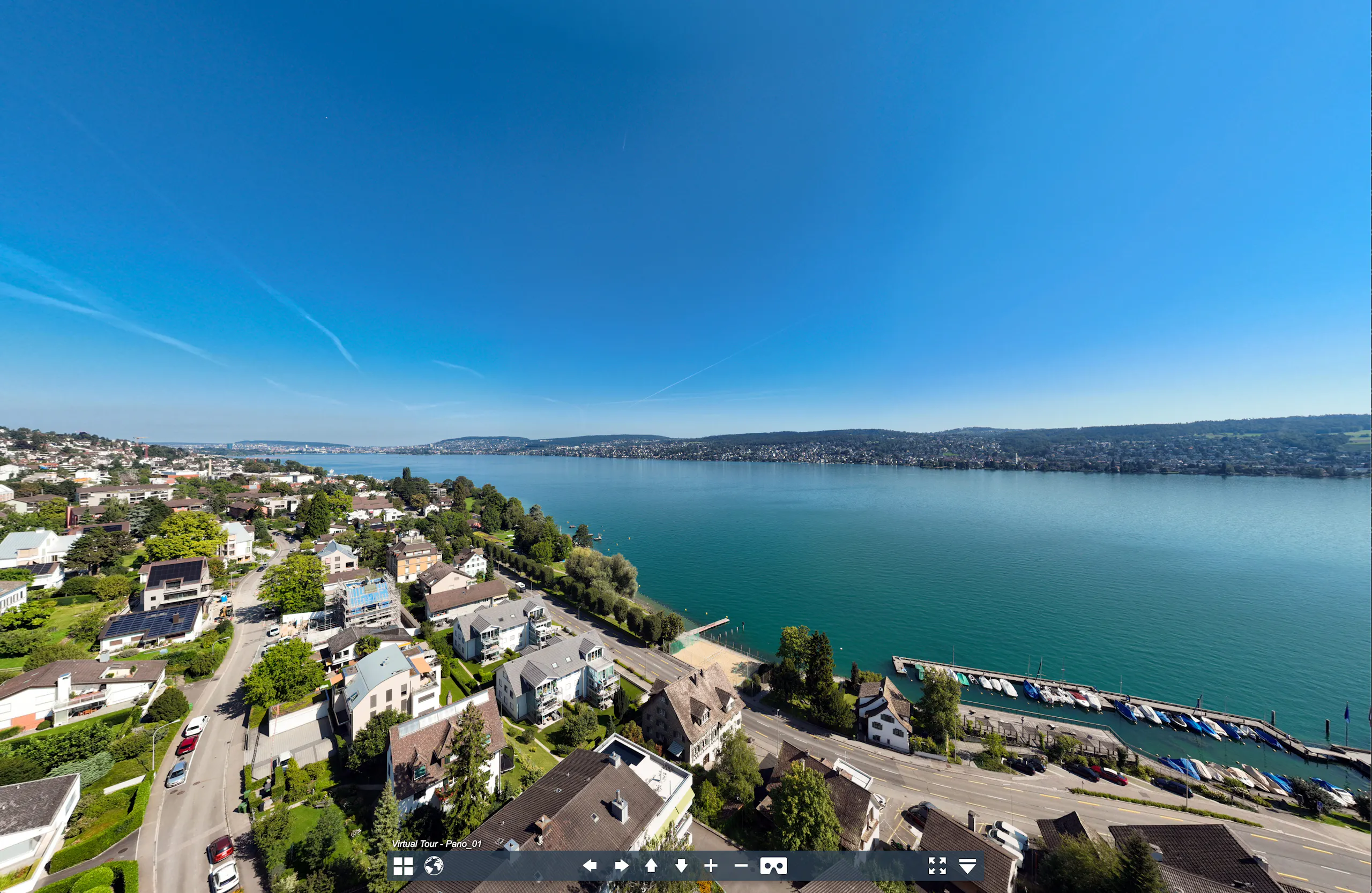 echt3D Portfolio Panorama Drohnenaufnahmen beim See