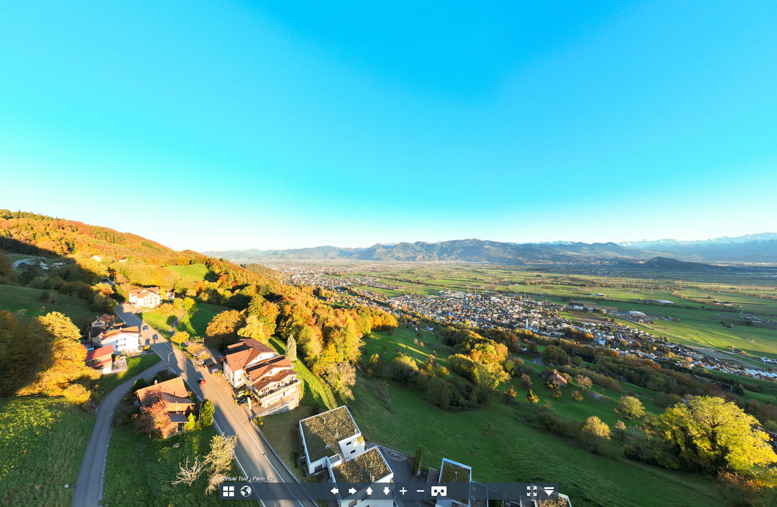 echt3D Portfolio Panorama Drohnenaufnahmen in den Bergen 