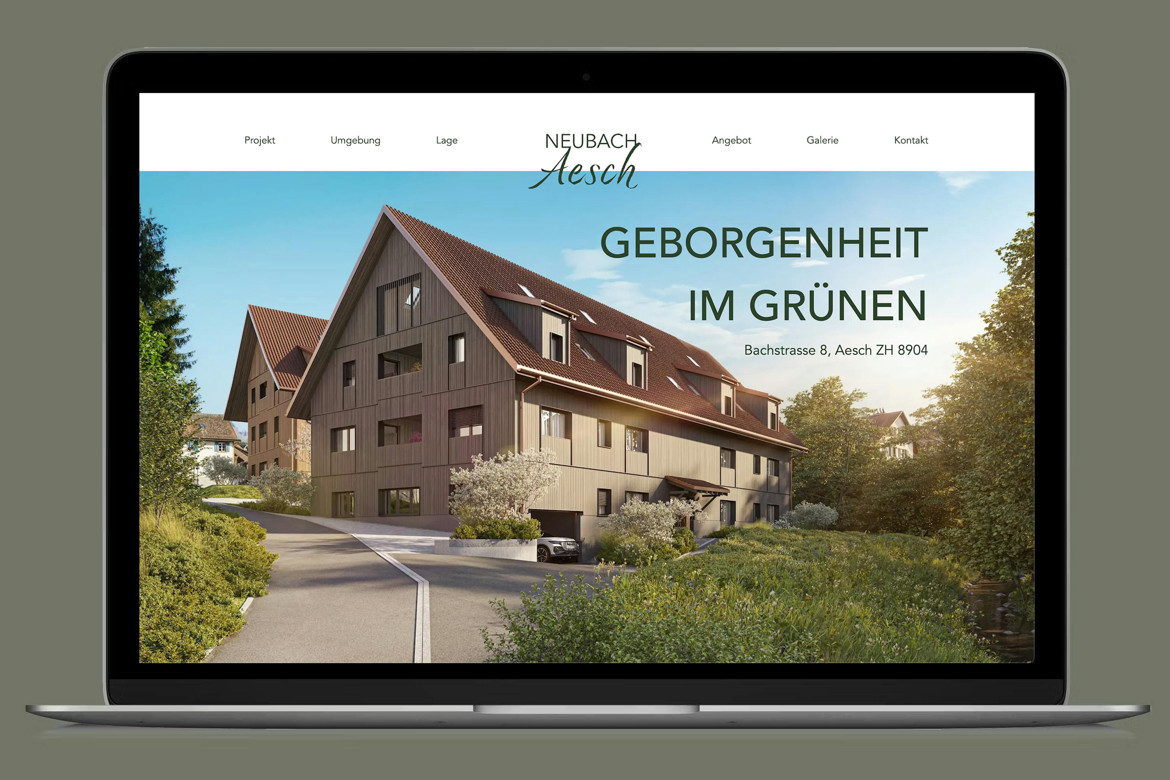 echt3D Webauftritte Portfolio Gewerbe Webauftritte von Neubach Aesch