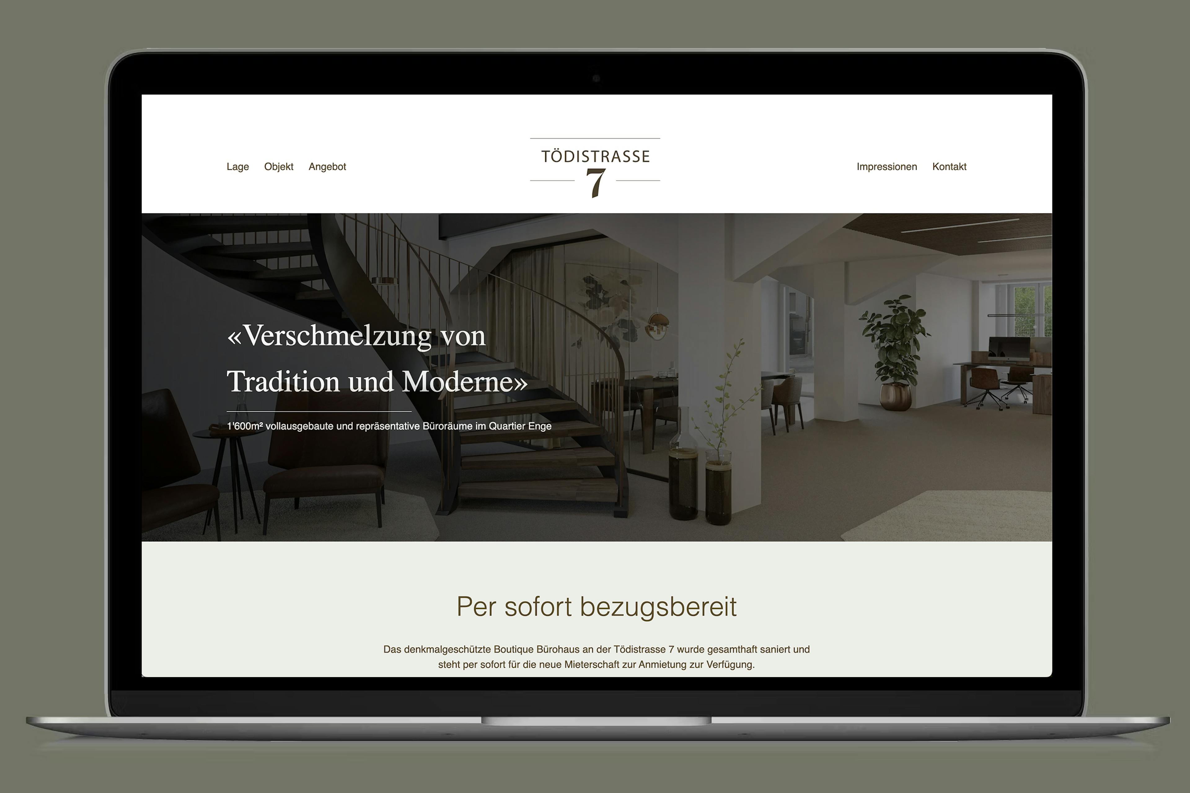 echt3D Webauftritte Portfolio Gewerbe Webauftritte von Tödistrasse 7