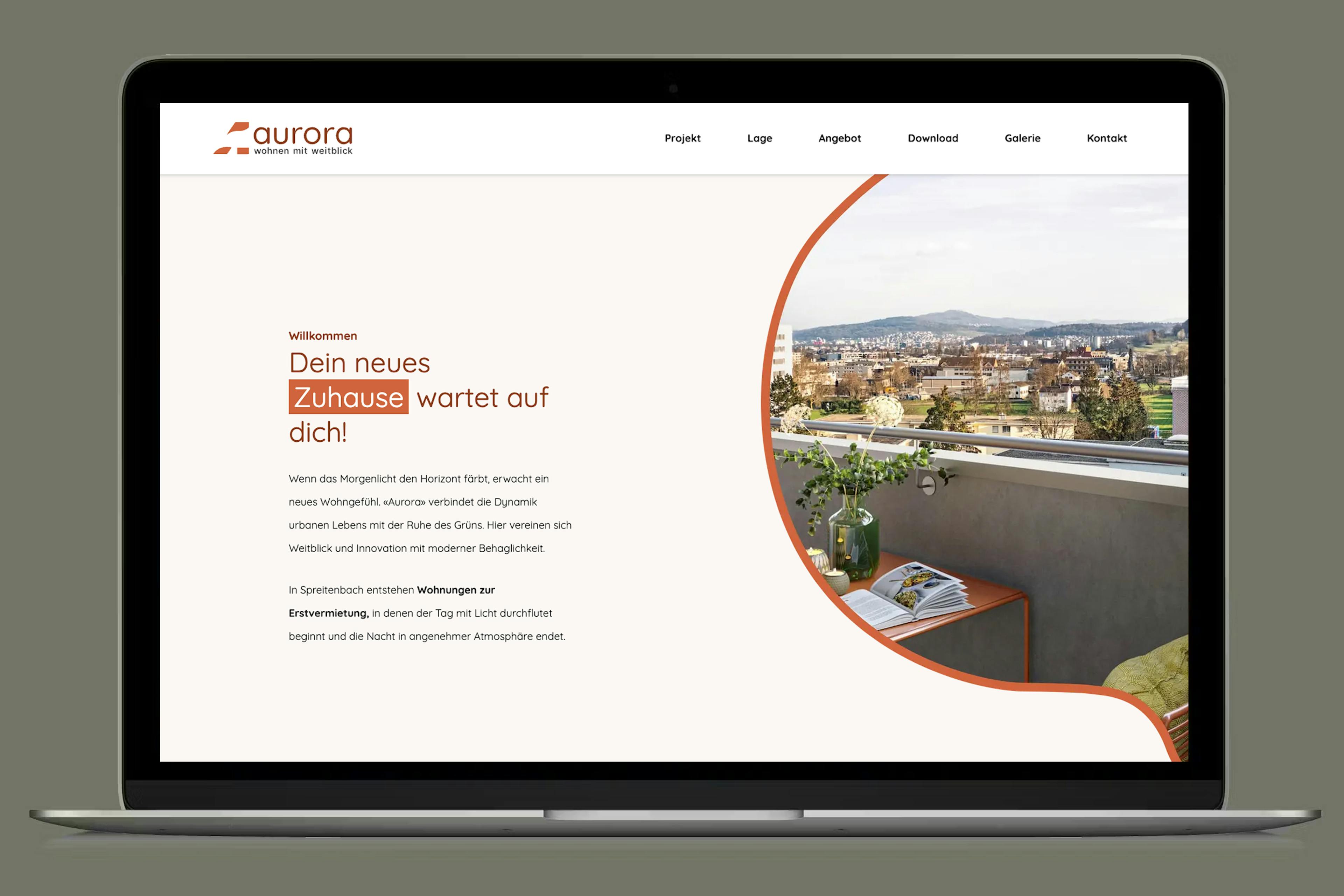 echt3D Webauftritte Portfolio Webauftritte von Aurora Spreitenbach