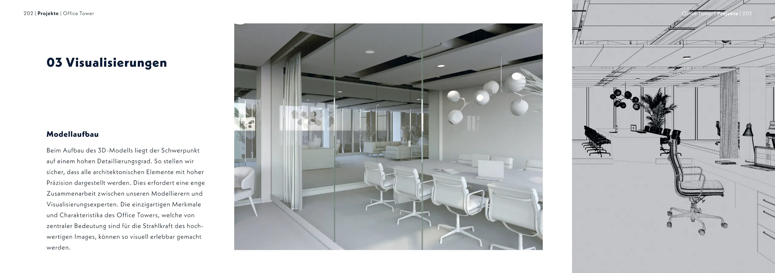 Office Tower Zürich – Branding, 3D-Visualisierung & Website, Broschüre Seite 11