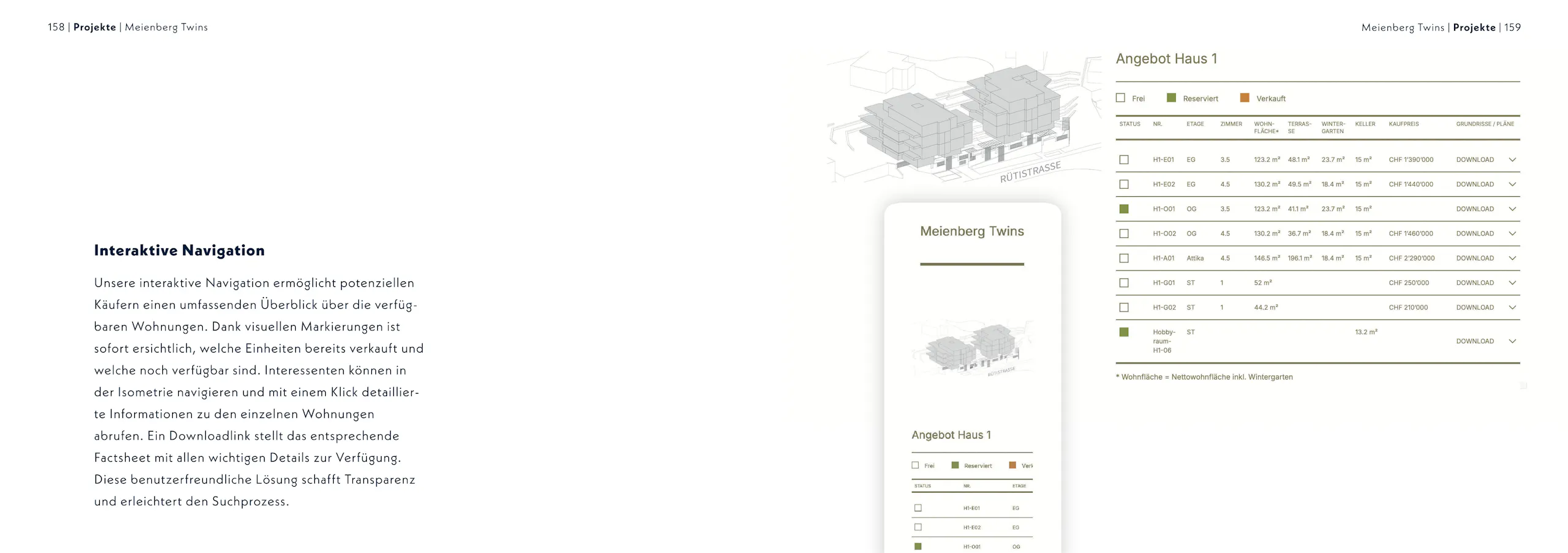 Meienberg Twins Rapperswil-Jona – Branding & Website, Broschüre Seite 10