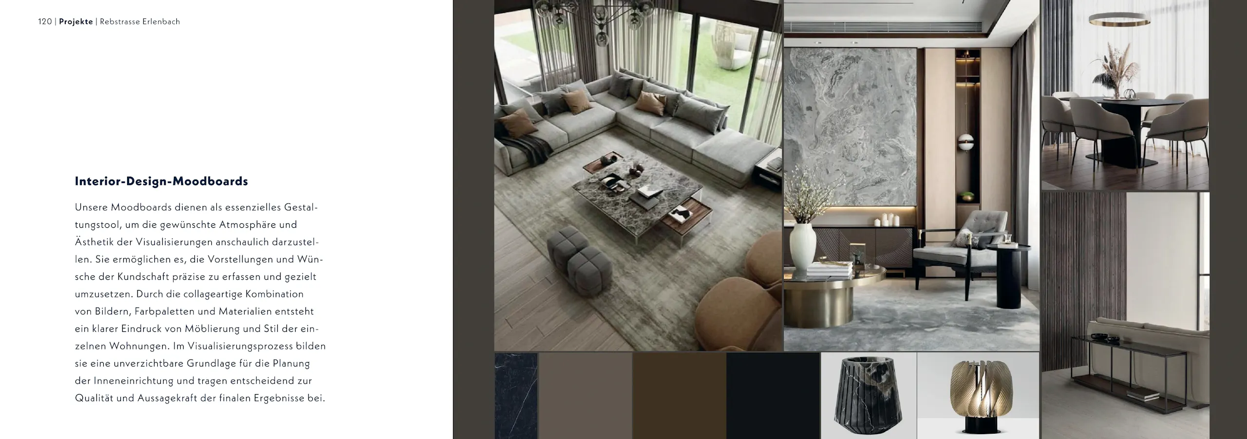 Rebstrasse Erlenbach – Branding & 3D-Visualisierung, Broschüre Seite 13