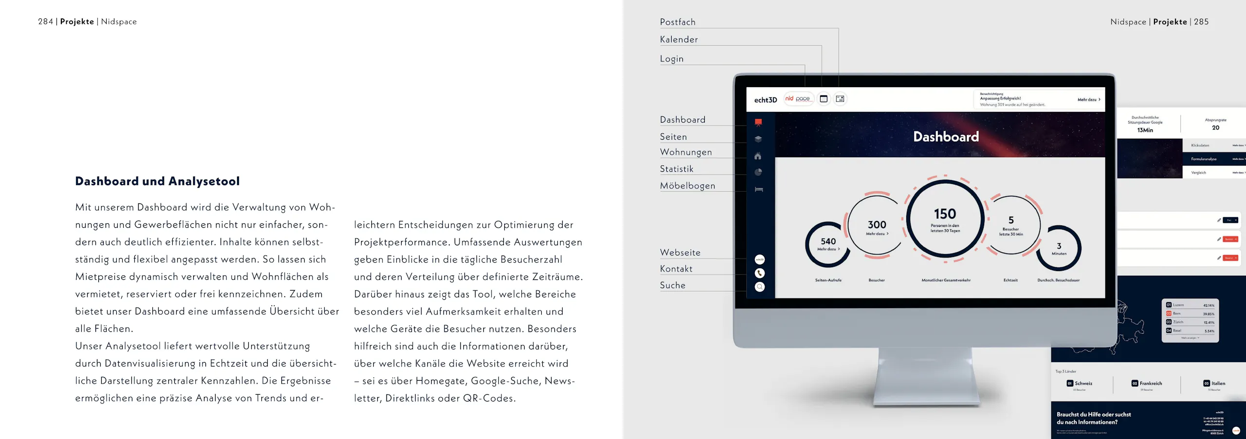 Nidspace Kriens – Branding, Immobilienfilm & Website, Broschüre Seite 10