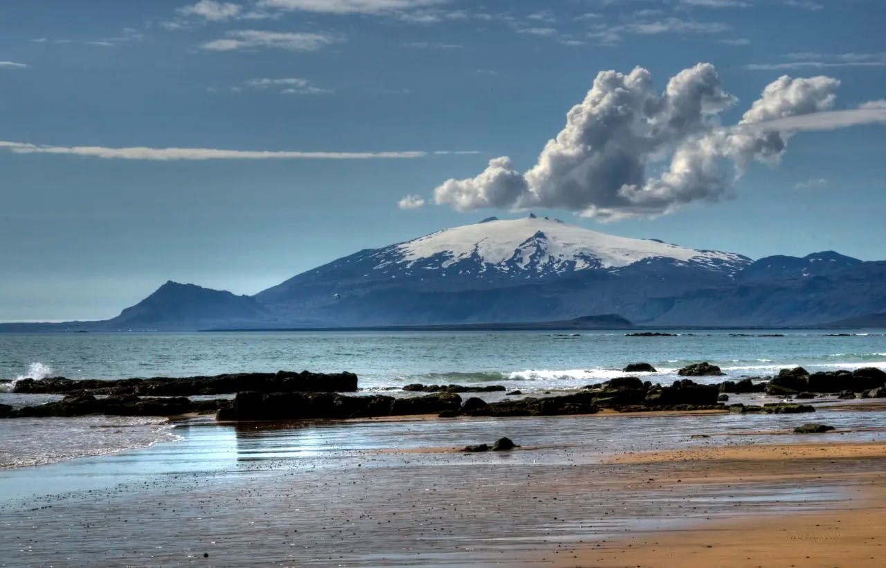 Snæfellsjökull glacier. Credit: West.is