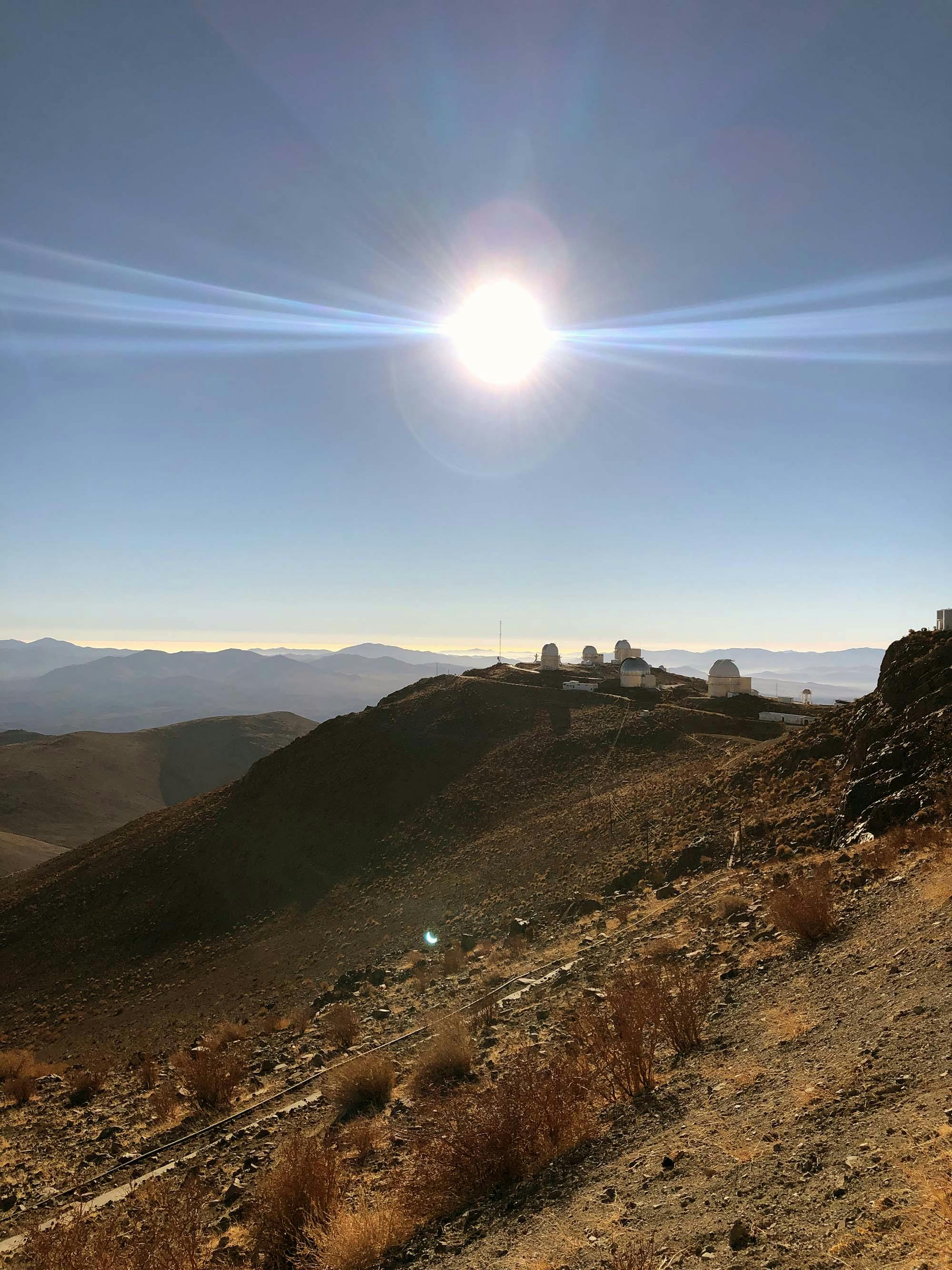 Partial solar eclipse from Chile in 2019. Credit: Sævar Helgi Bragason