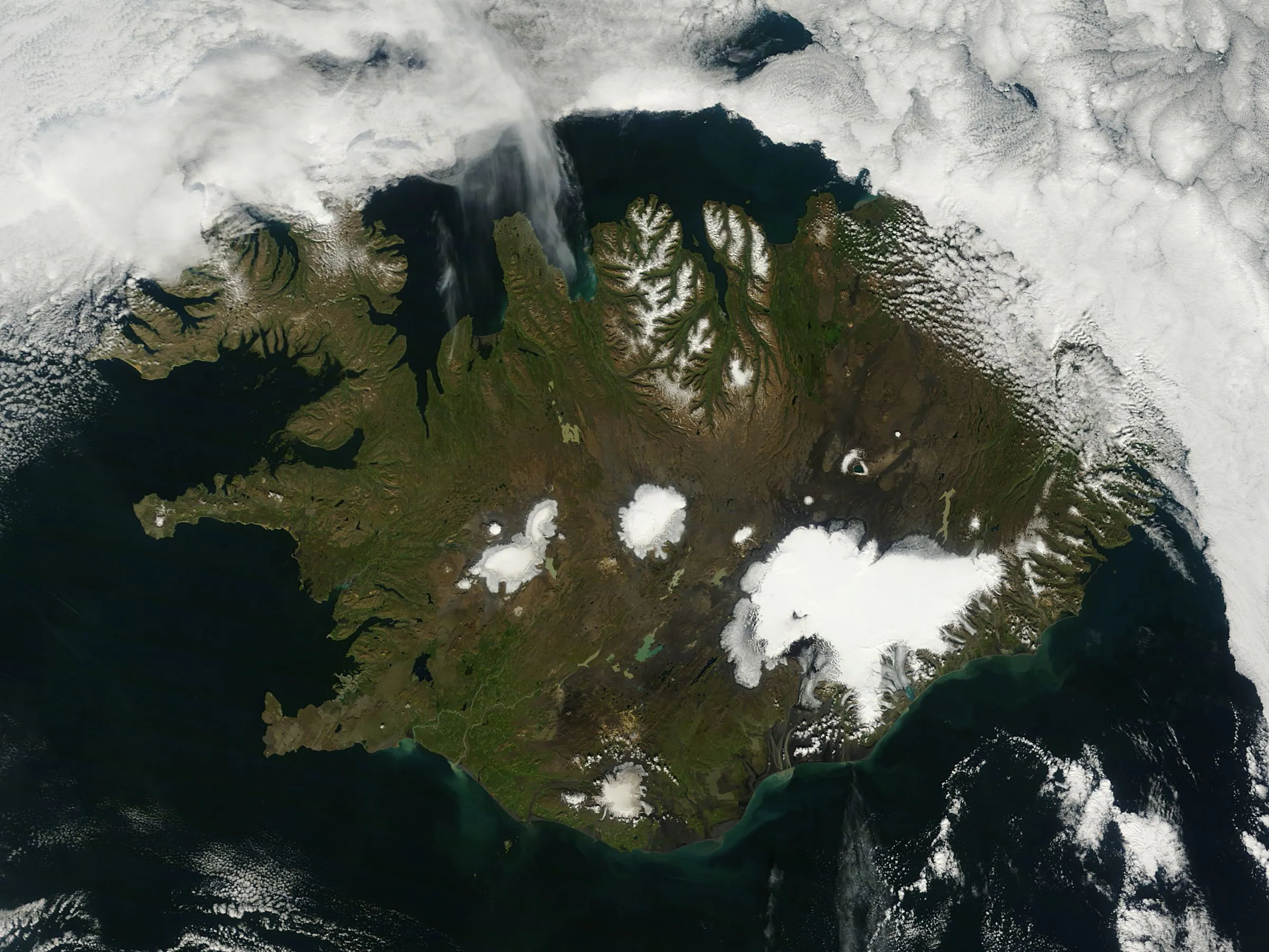 Iceland. Credit: NASA