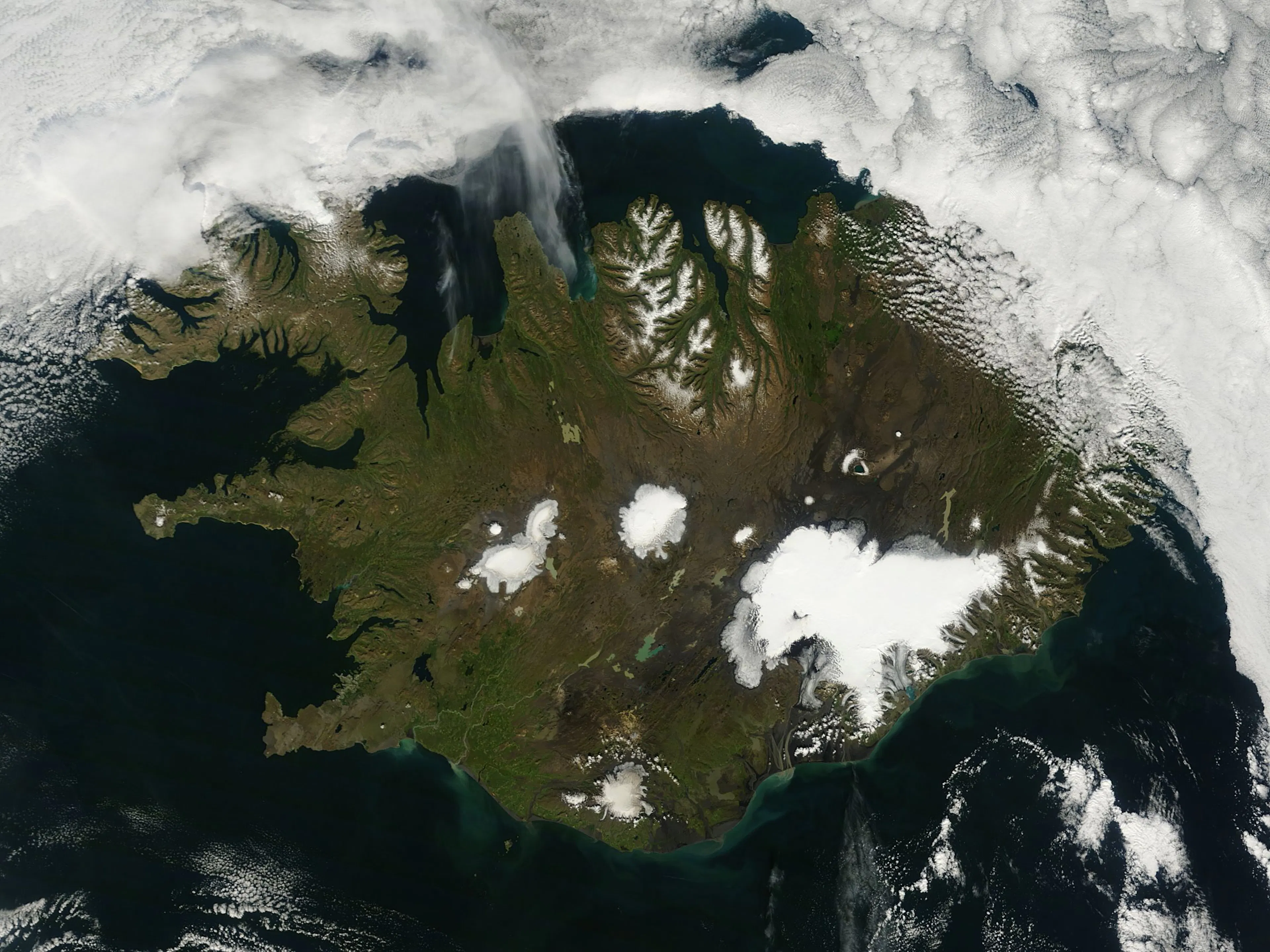 Iceland. Credit: NASA