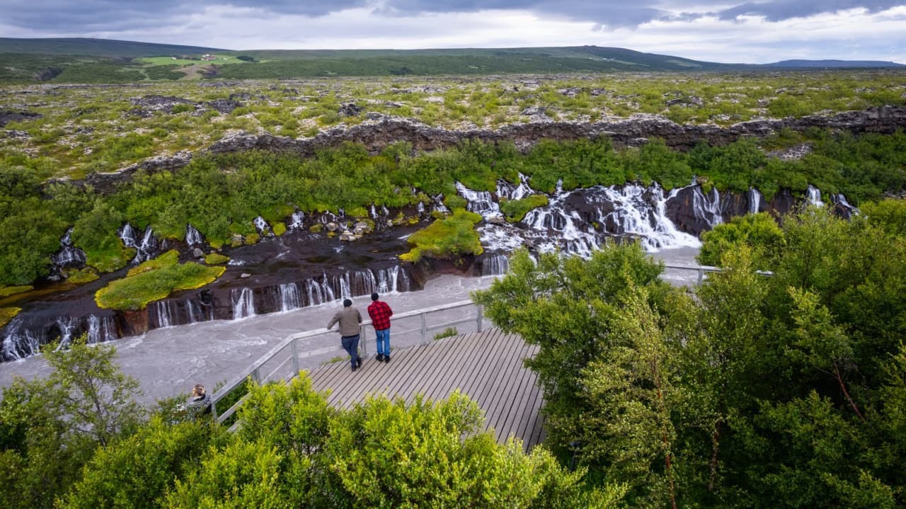 Hraunfossar. Credit: west.is