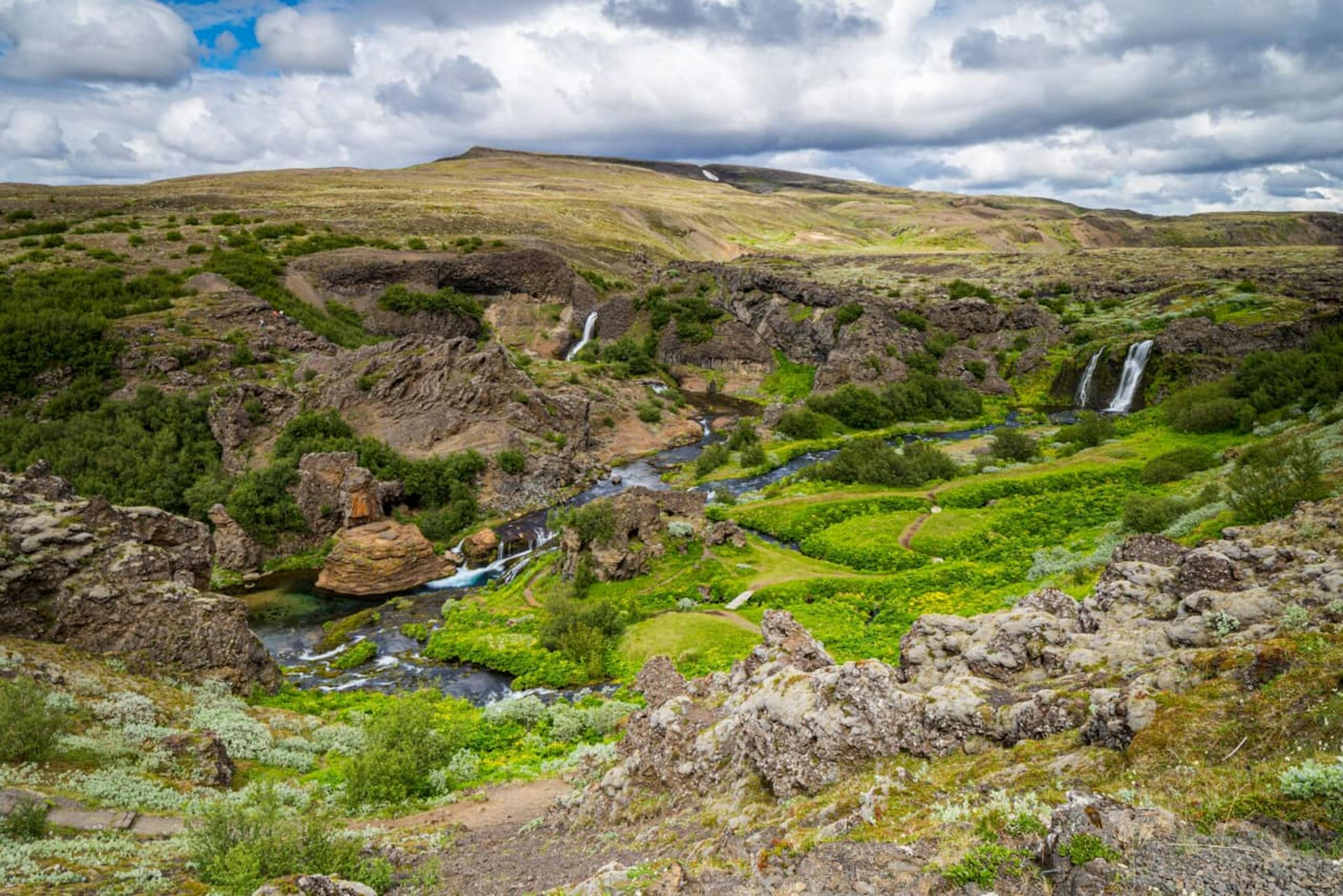 Gjáin in Þjórsárdalur. Credit: south.is