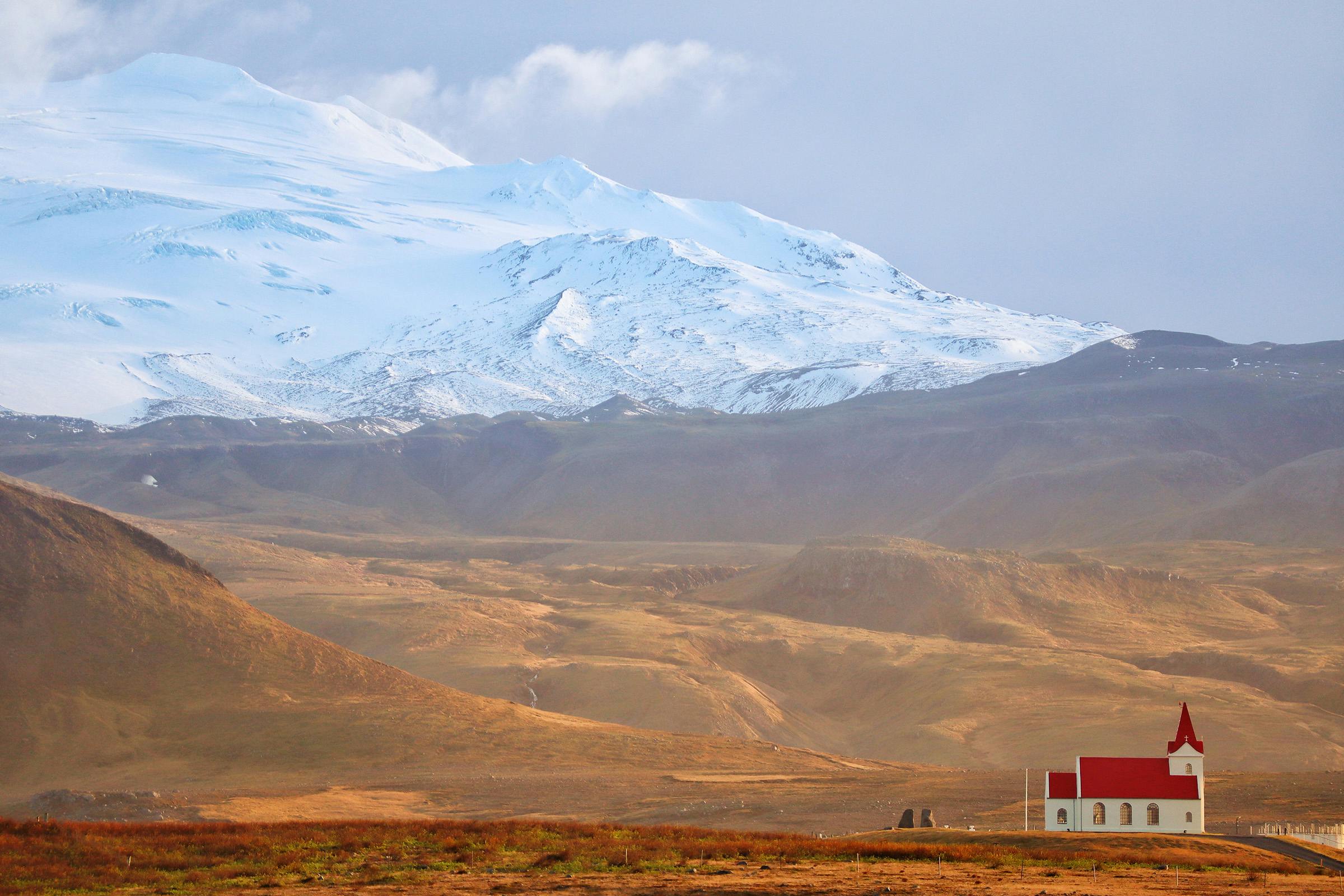 Ingjaldshólskirkja. Credit: Visit West