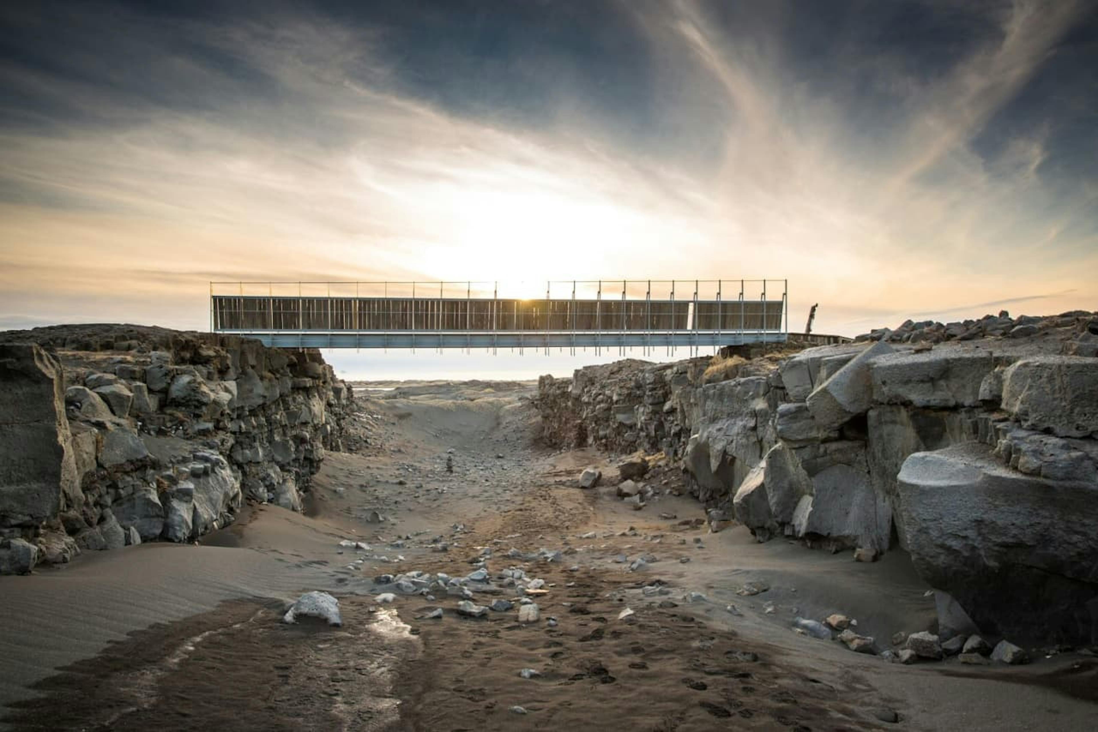 Bridge between continents. Credit: Visit Reykjanes