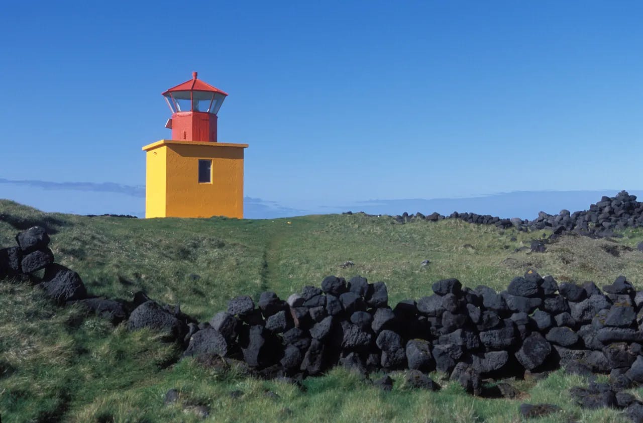 Öndverðarnes lighthouse. Credit: Visit West
