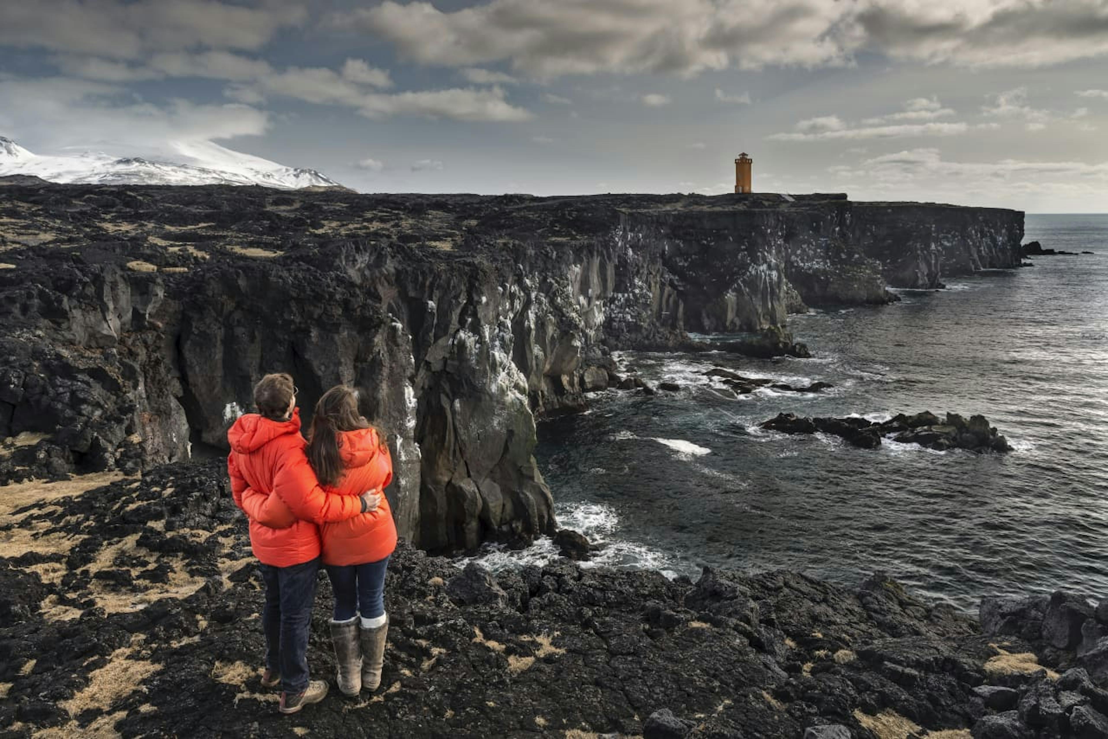 Skálsnagaviti lighthouse in Svörtuloft. Credit: Visit West