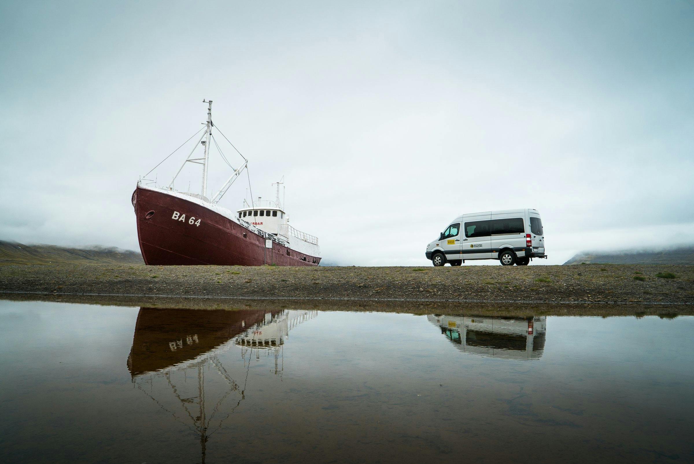 Garðar BA shipwreck. Credit: Visit Westfjords