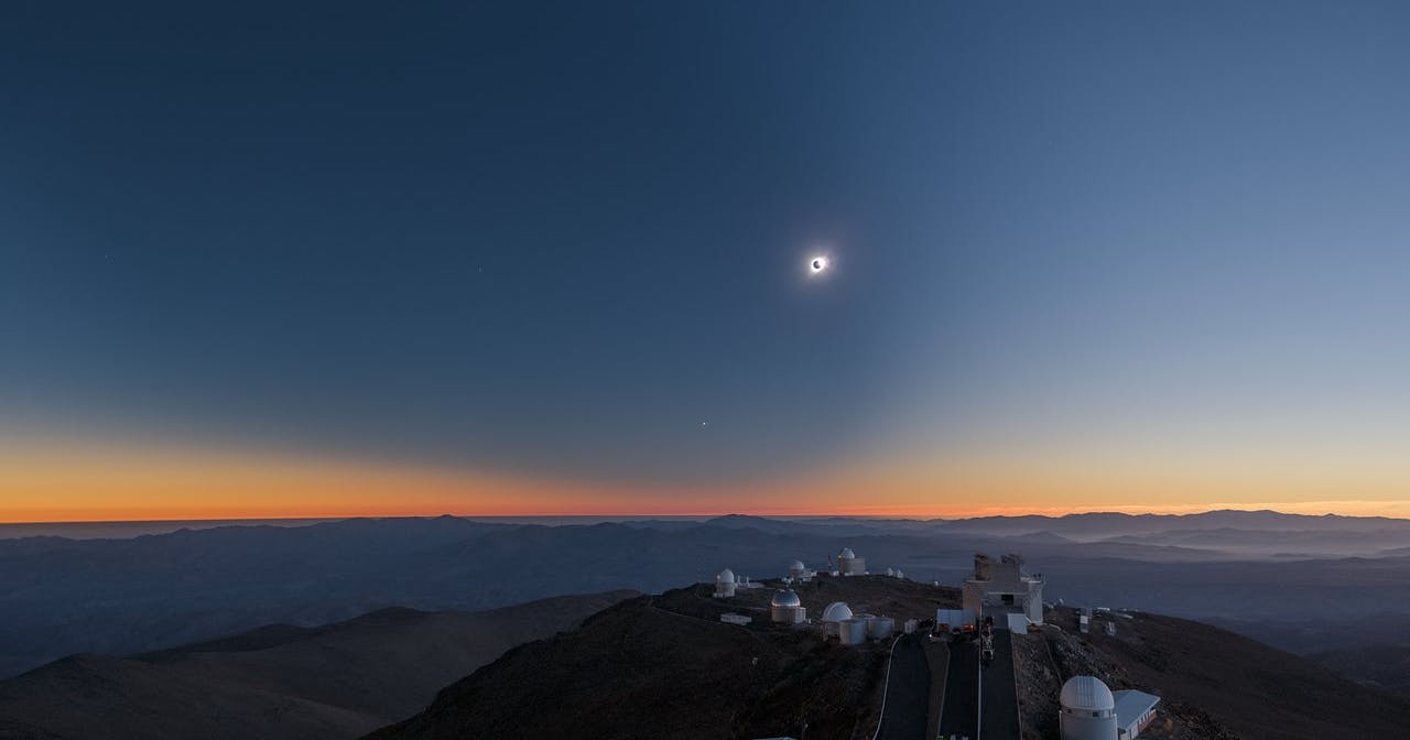 Almyrkvi 2. júlí 2019 í Chile. Mynd: Petr Horalek/ESO