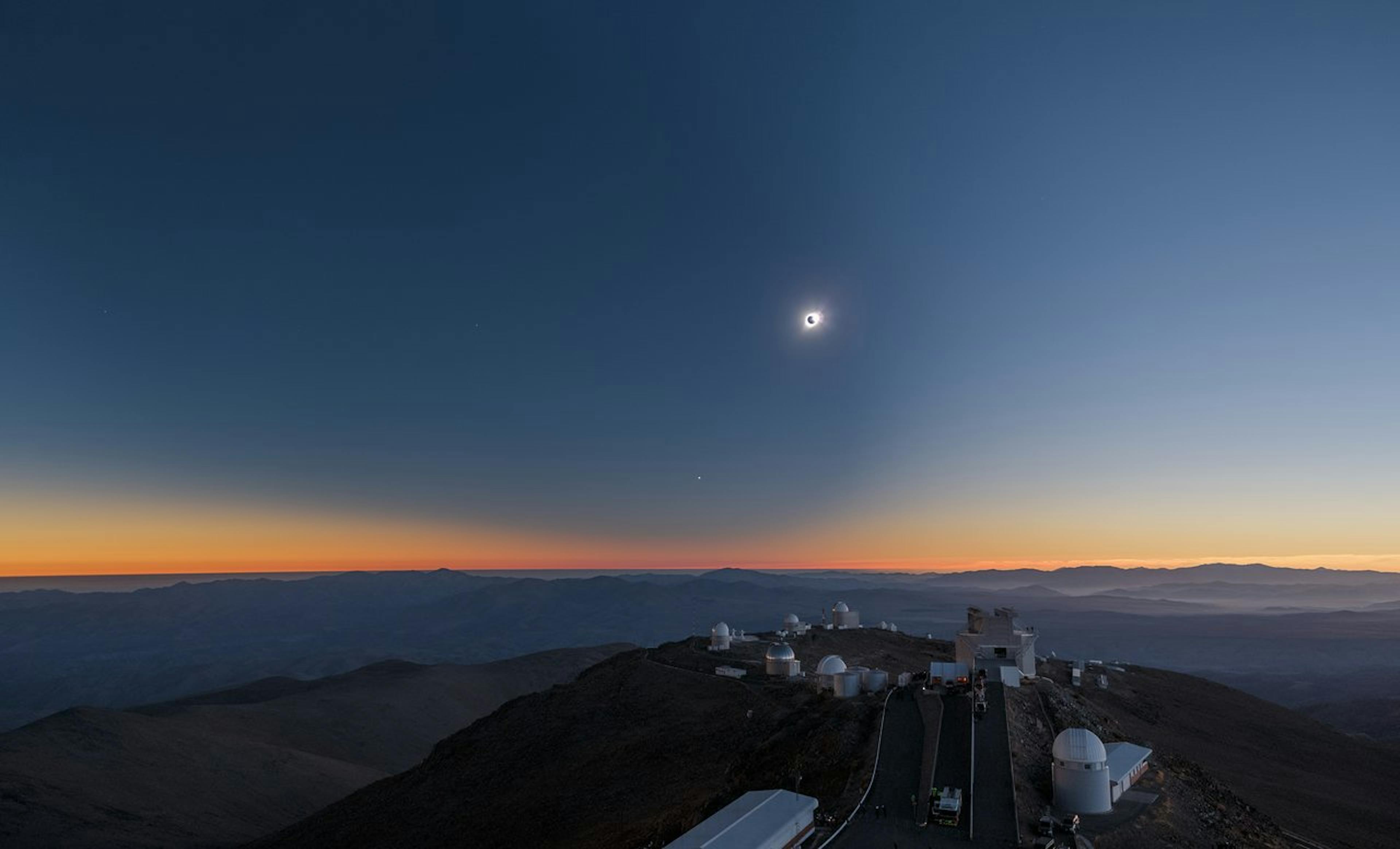 Almyrkvi 2. júlí 2019 í Chile. Mynd: Petr Horalek/ESO