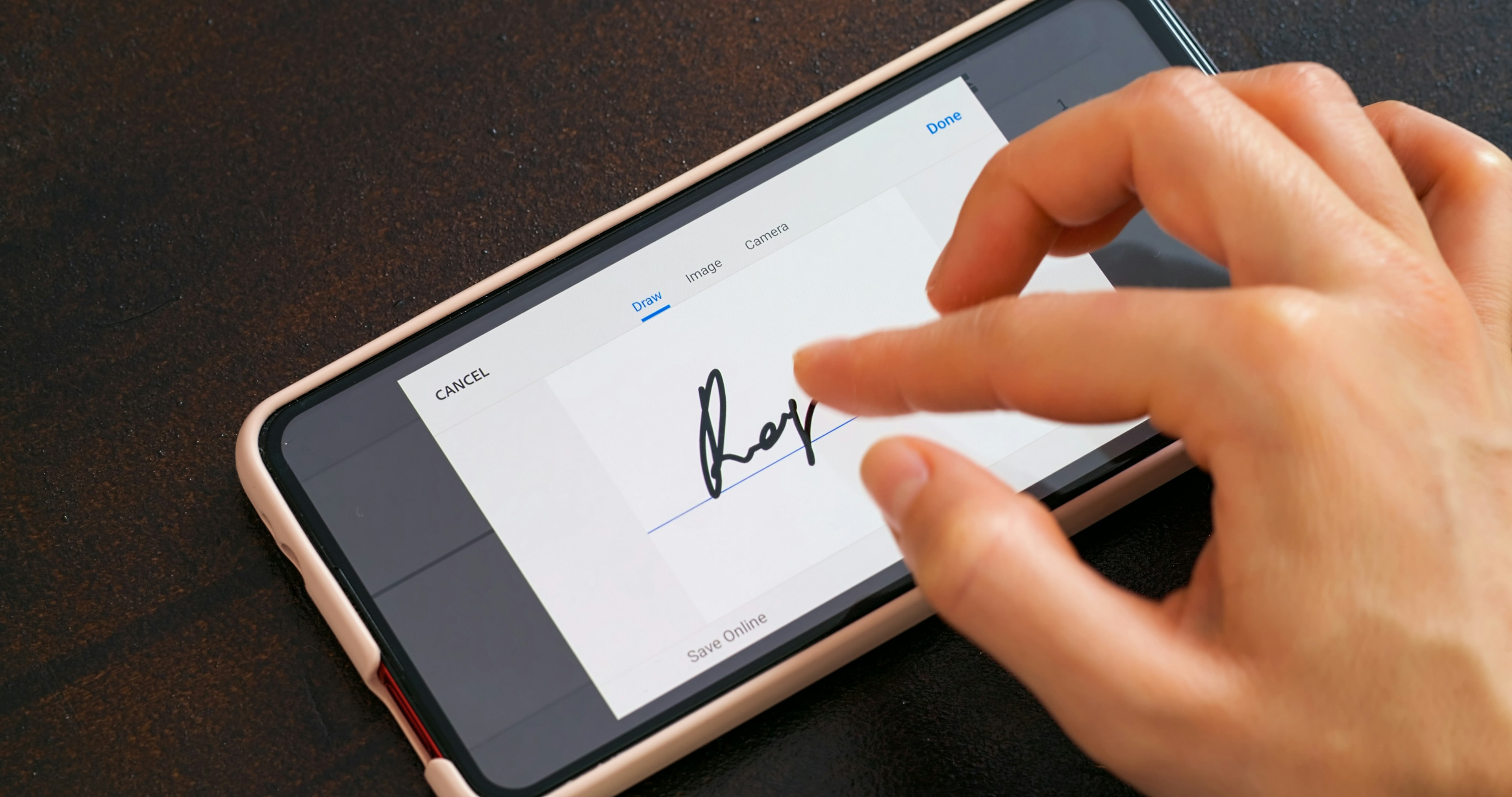 Capture signatures