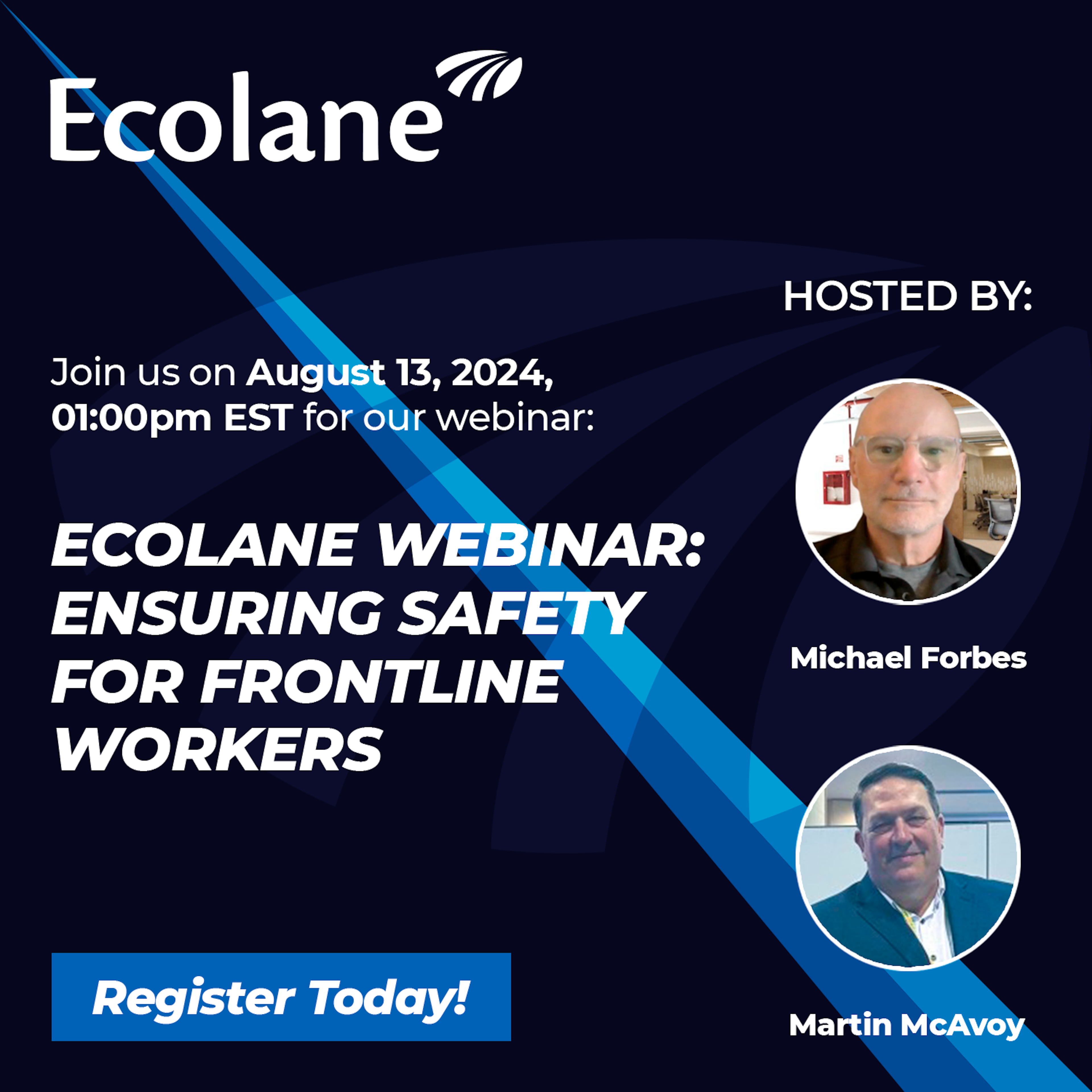 Ecolane Webinar Ensuring Safety for Frontline Workers