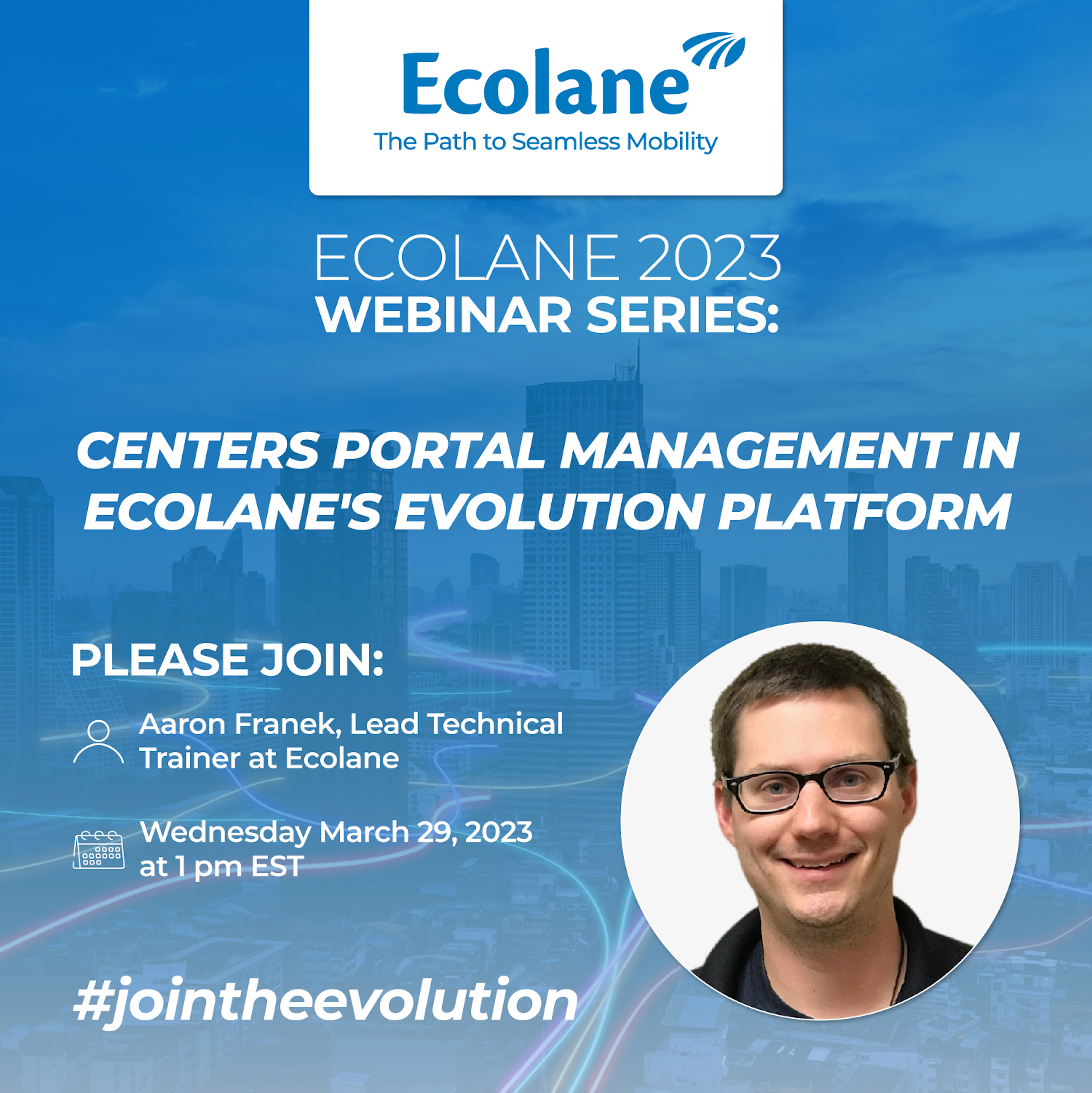 Ecolane Webinar Series: Centers Portal Management in Ecolane's Evolution Software