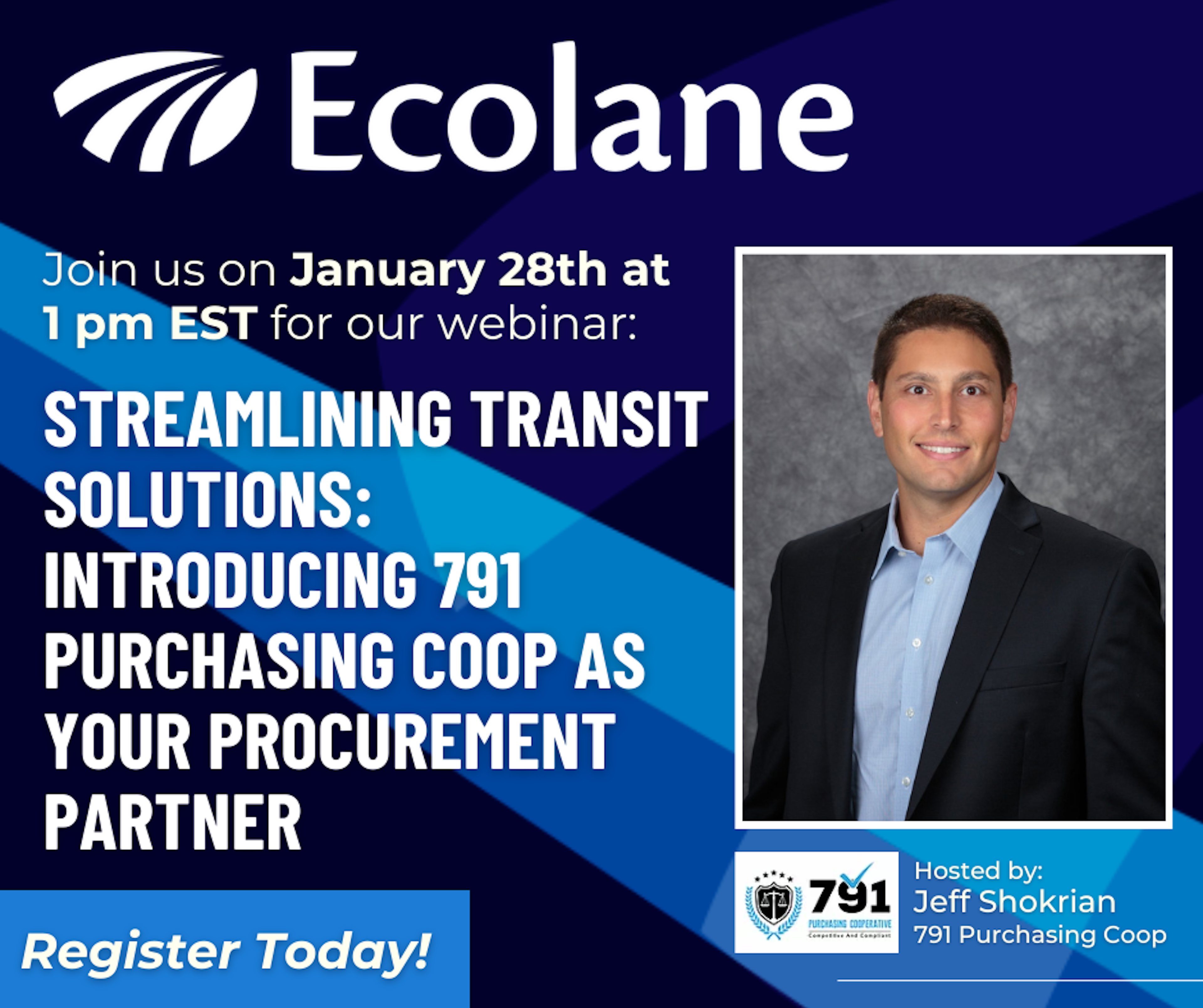 Ecolane Webinar: Streamlining Transit Solutions: Introducing 791 Purchasing Cooperative as Your Procurement Partner