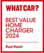 What Car? Best Value Home Charger 2024 badge