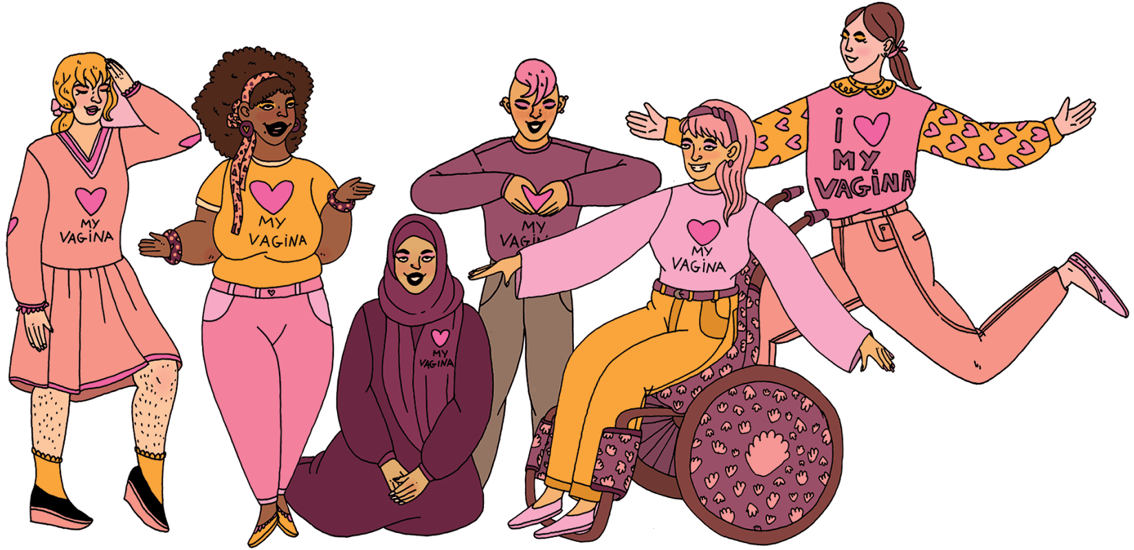 Visual for 'Vagina Matters' book: Navigating the complexities of female well-being