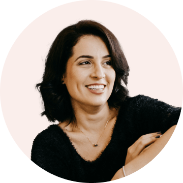 photo of white middle-aged woman smiling