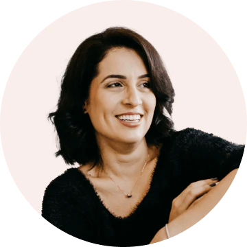 photo of white middle-aged woman smiling