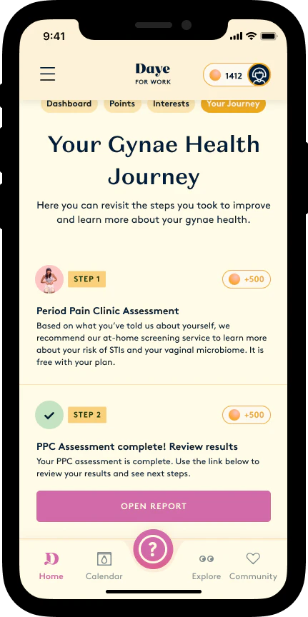 Feature personal journey