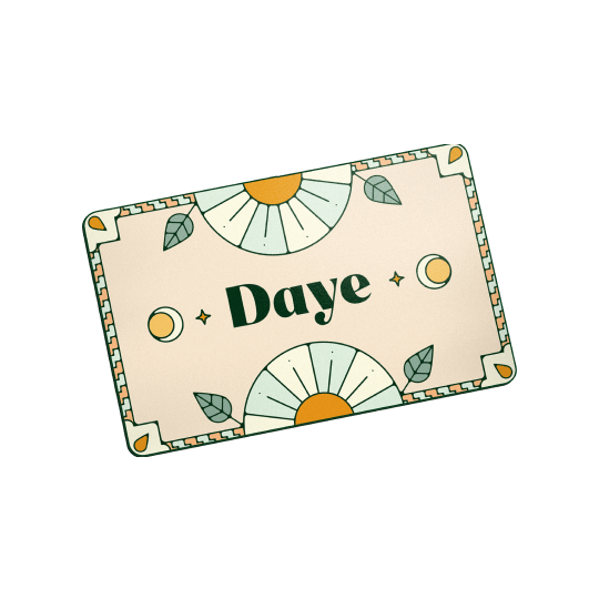 Daye's digital gift card voucher for vaginal care