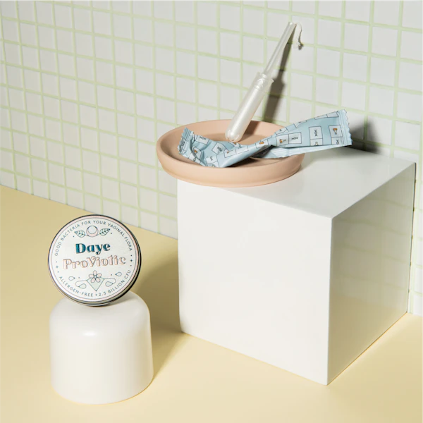 Image of the Diagnostic tampon with the ProViotics.
