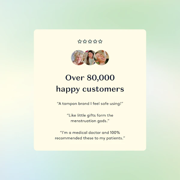 Testimonial messages from happy customers.