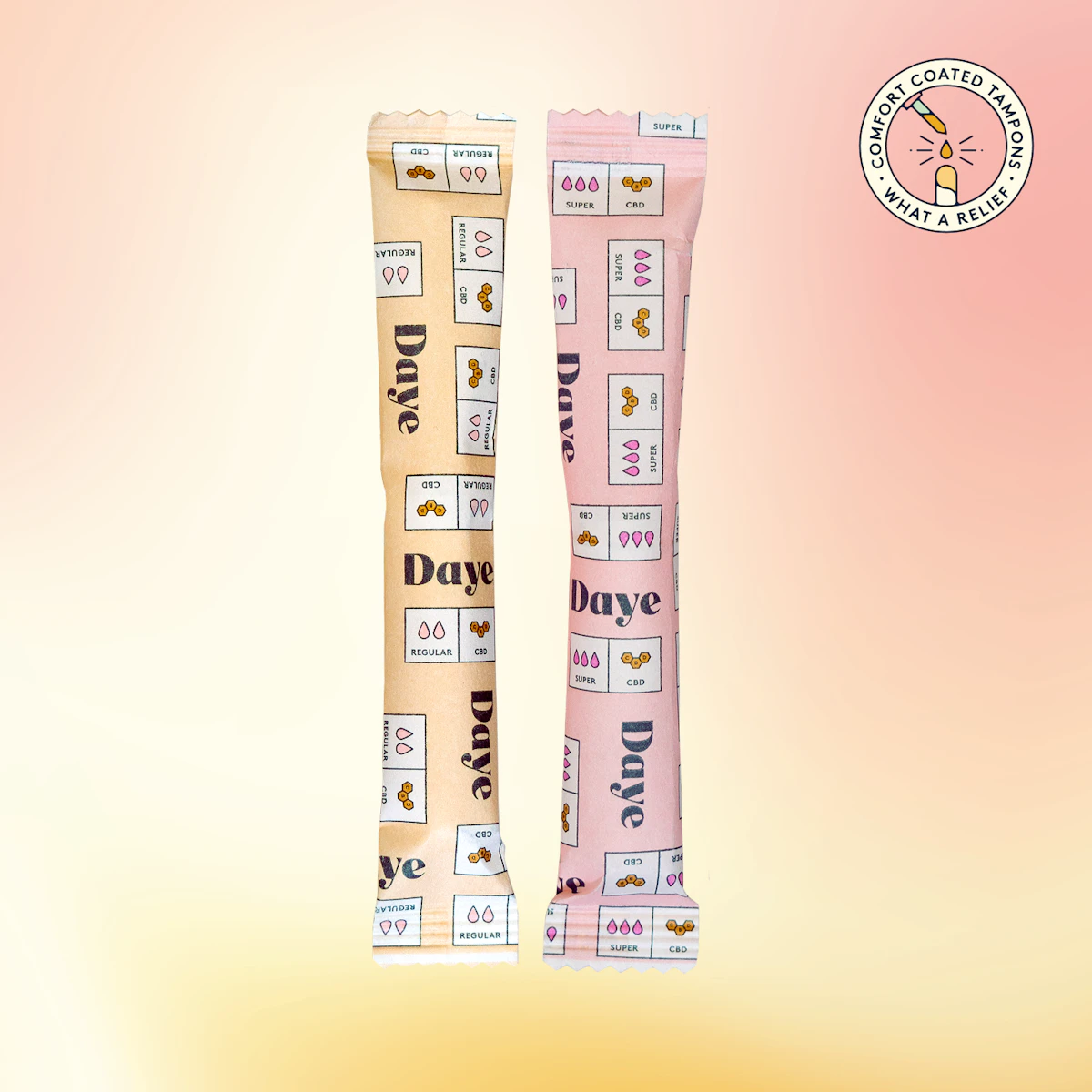 Organic CBD infused tampons