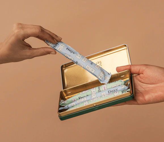 organic cotton Daye tampons in tampon traveller case